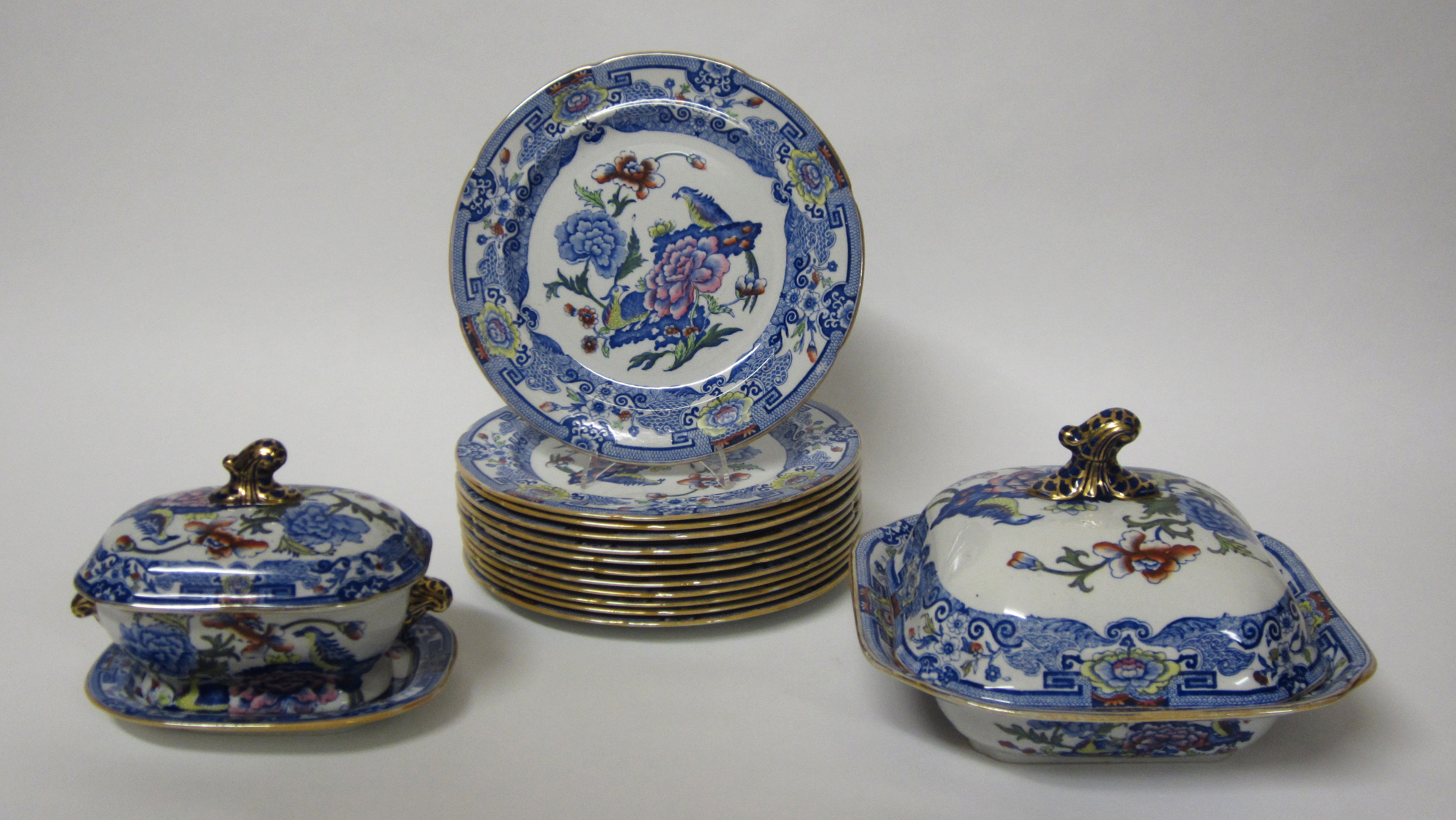MASON'S IRONSTONE PART DINNER SERVICE