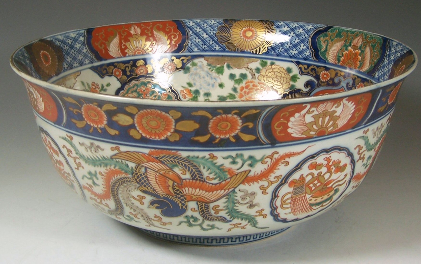 A 19th century Imari bowl,