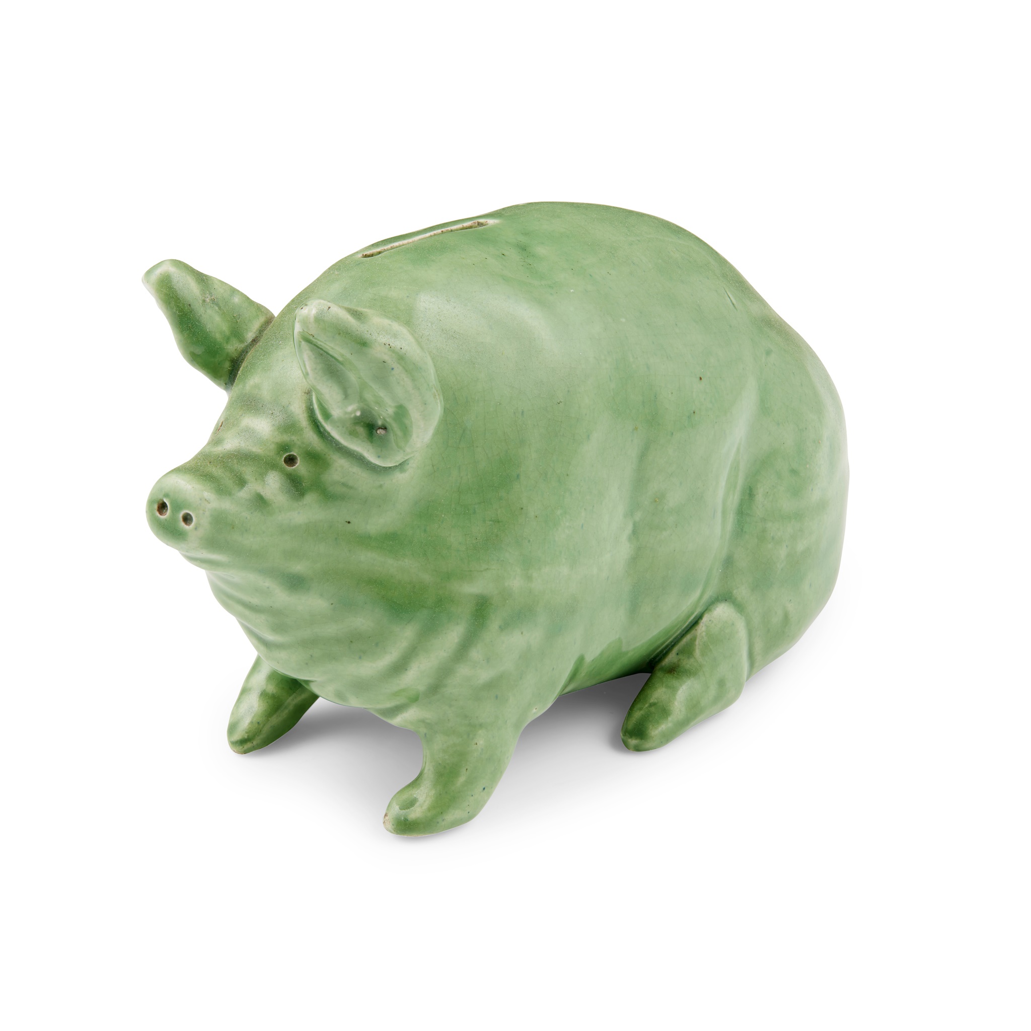 A WEMYSS WARE MONEY BOX PIG