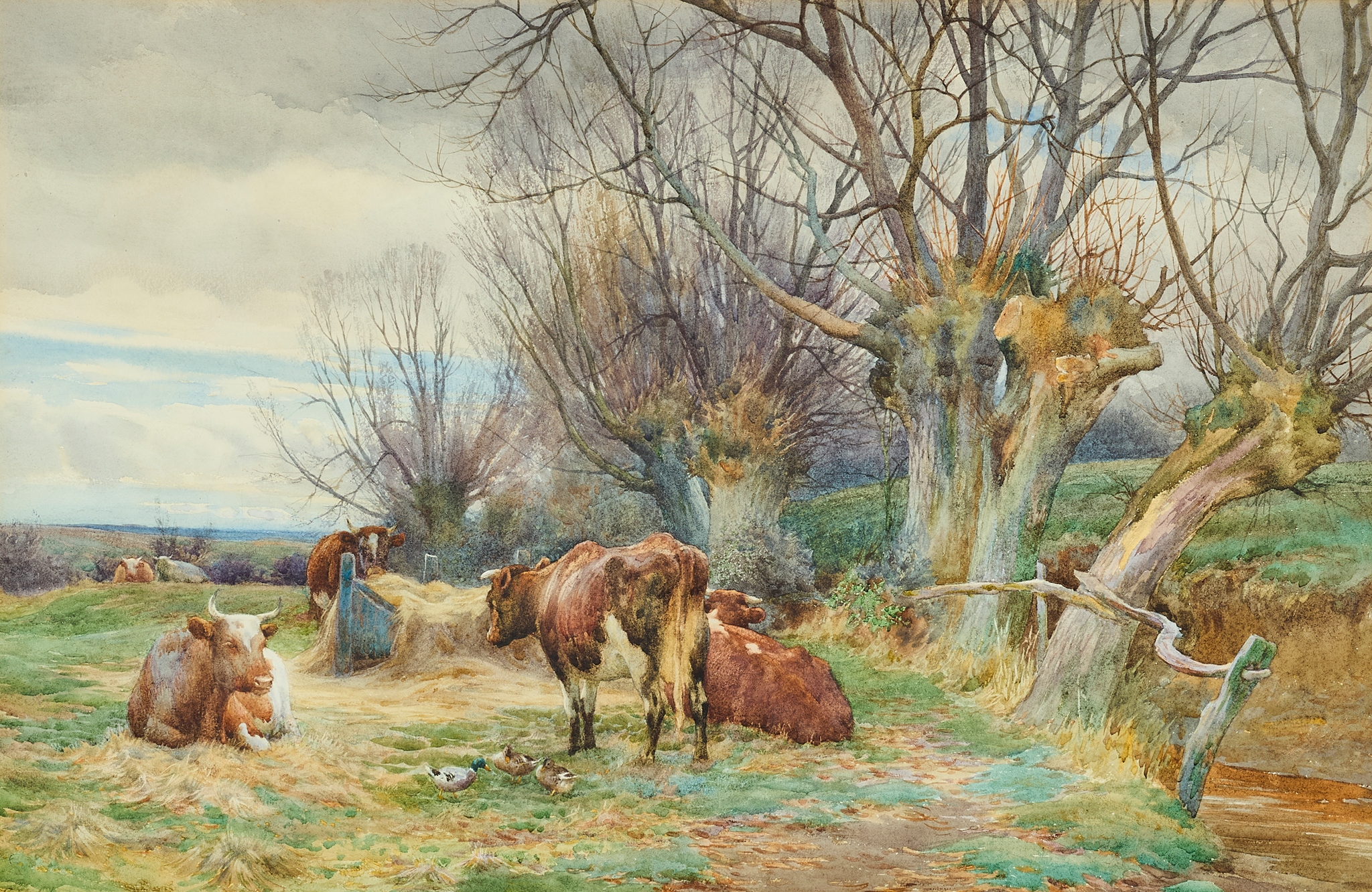 CHARLES JAMES ADAMS (BRITISH 1857-1931)