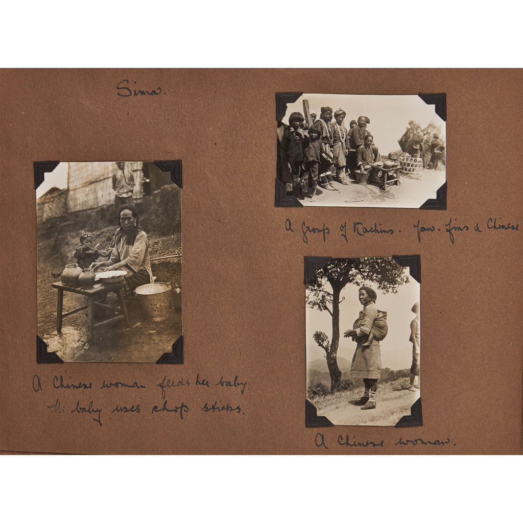 Myanmar - Burma - 5 photograph albums, including Kingdon-Ward