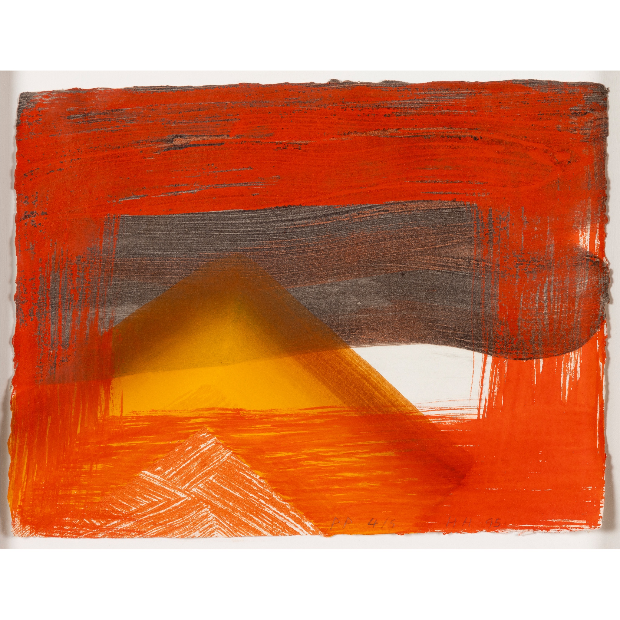 SIR HOWARD HODGKIN C.H., C.B.E. (BRITISH 1932-2017)