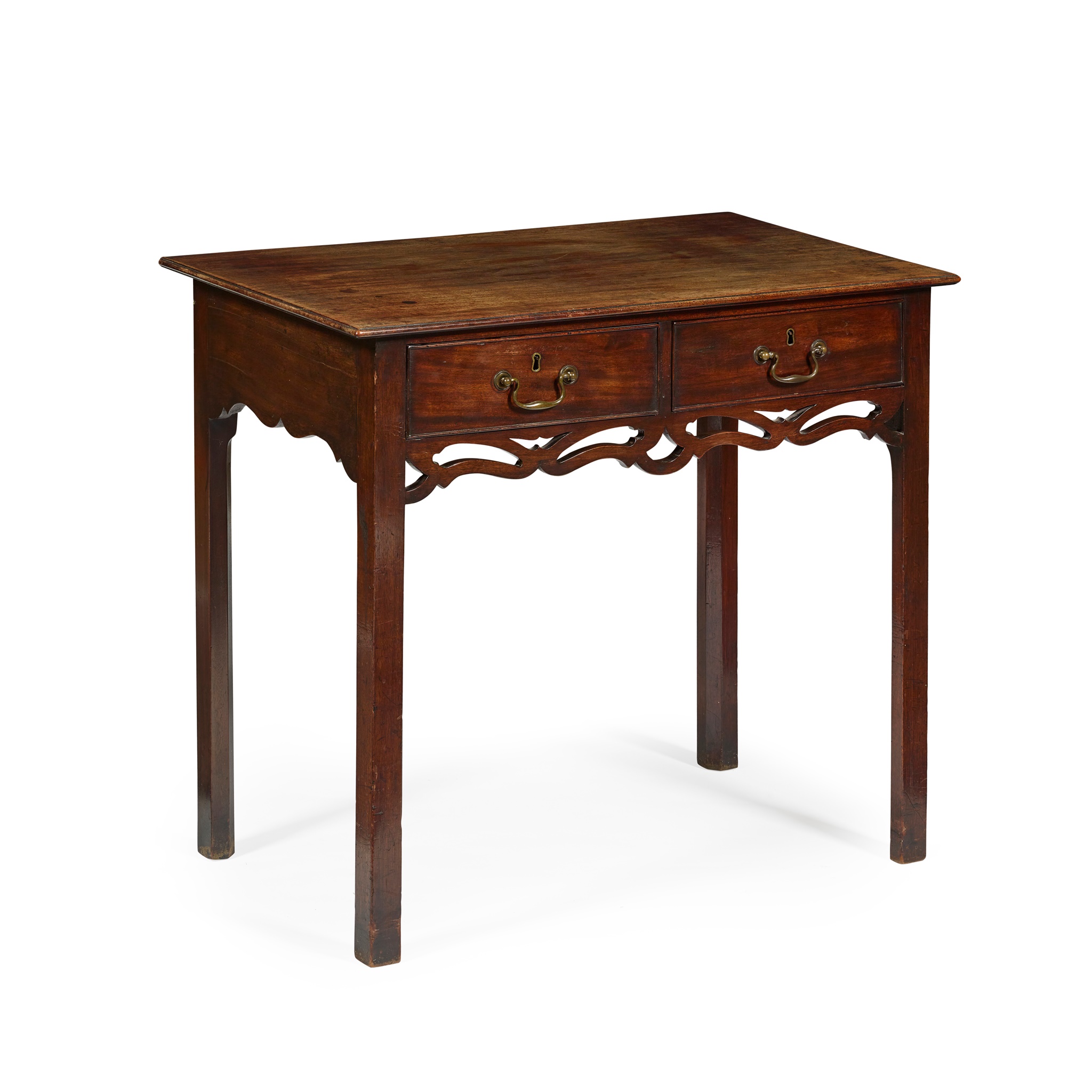 GEORGE III MAHOGANY SIDE TABLE