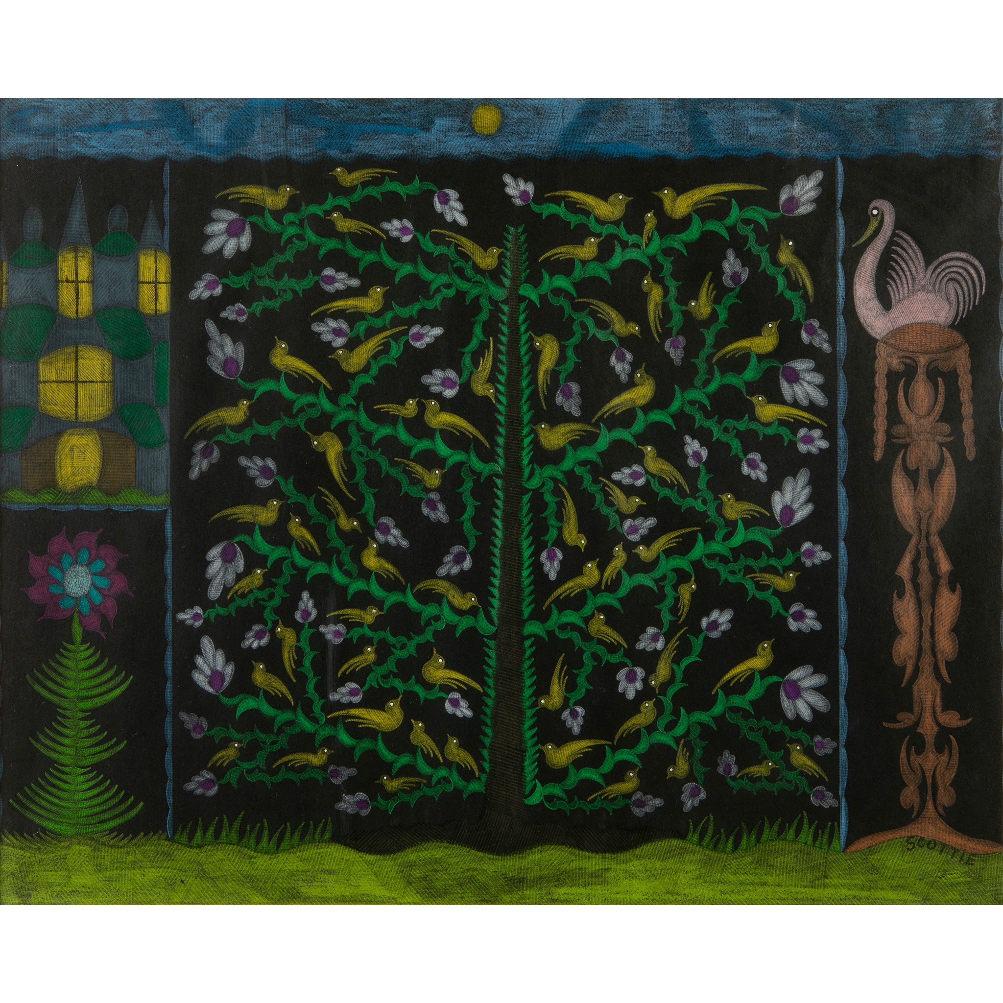 Scottie Wilson (British 1890-1972)