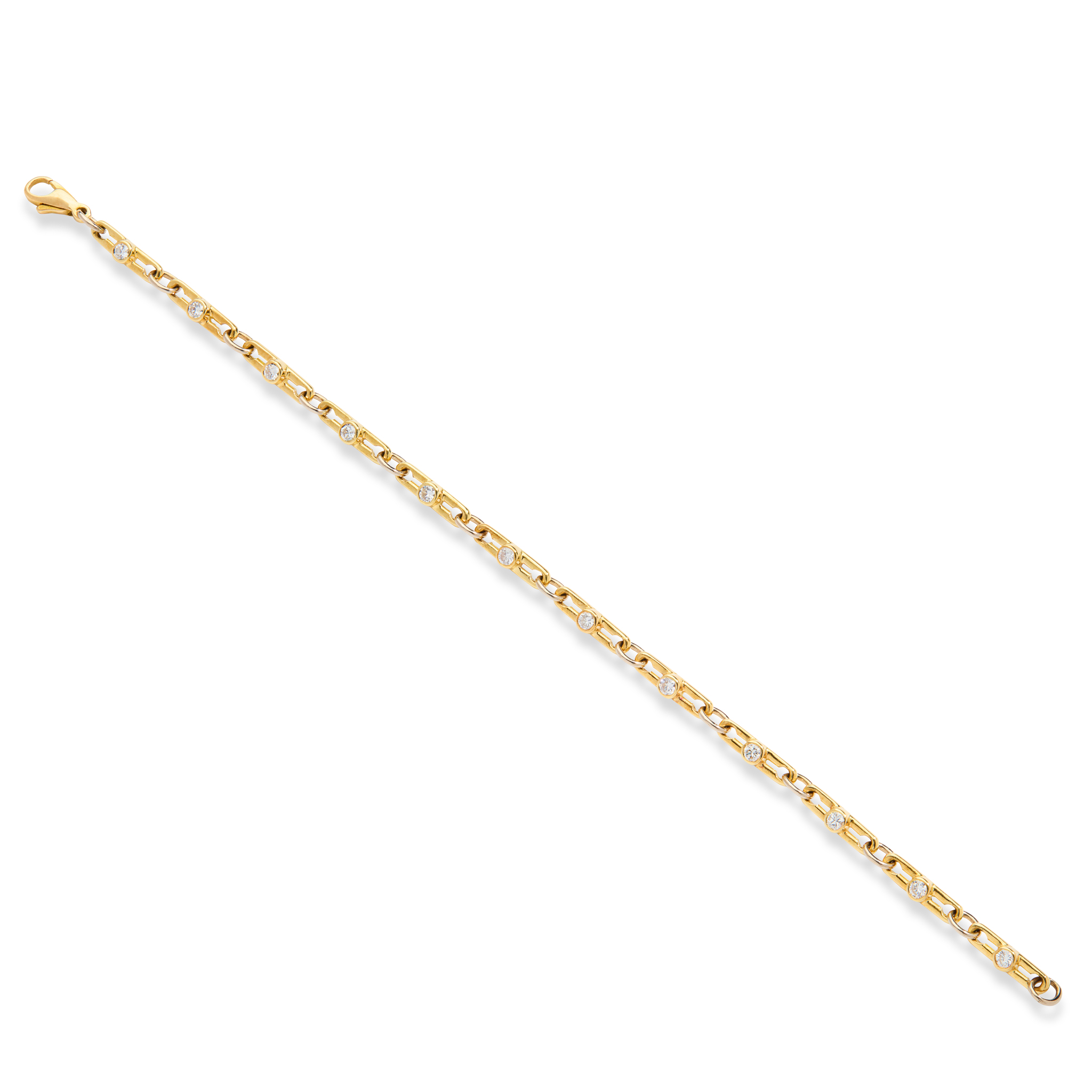 Retailed by Boodles: A diamond bracelet