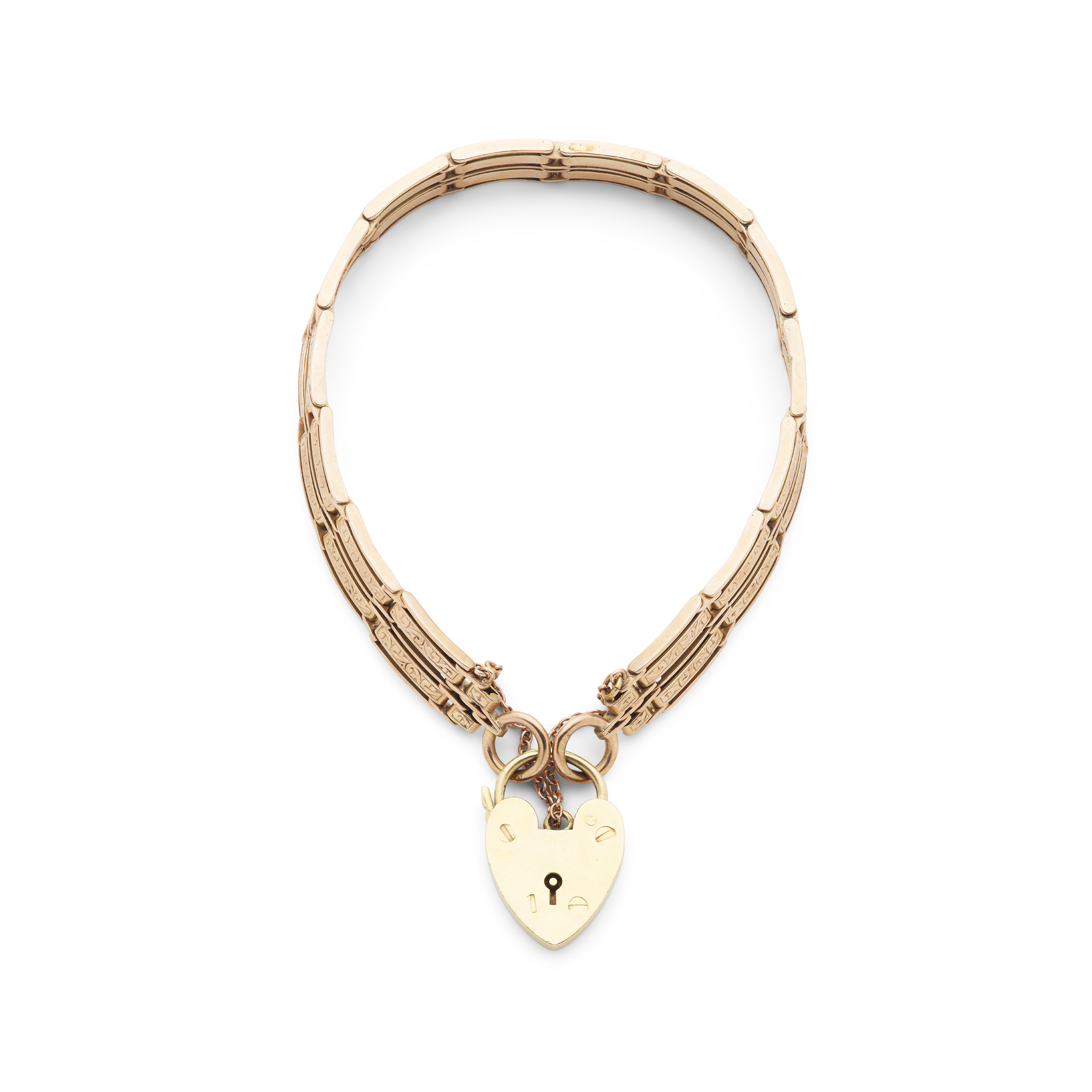 A gate-link bracelet