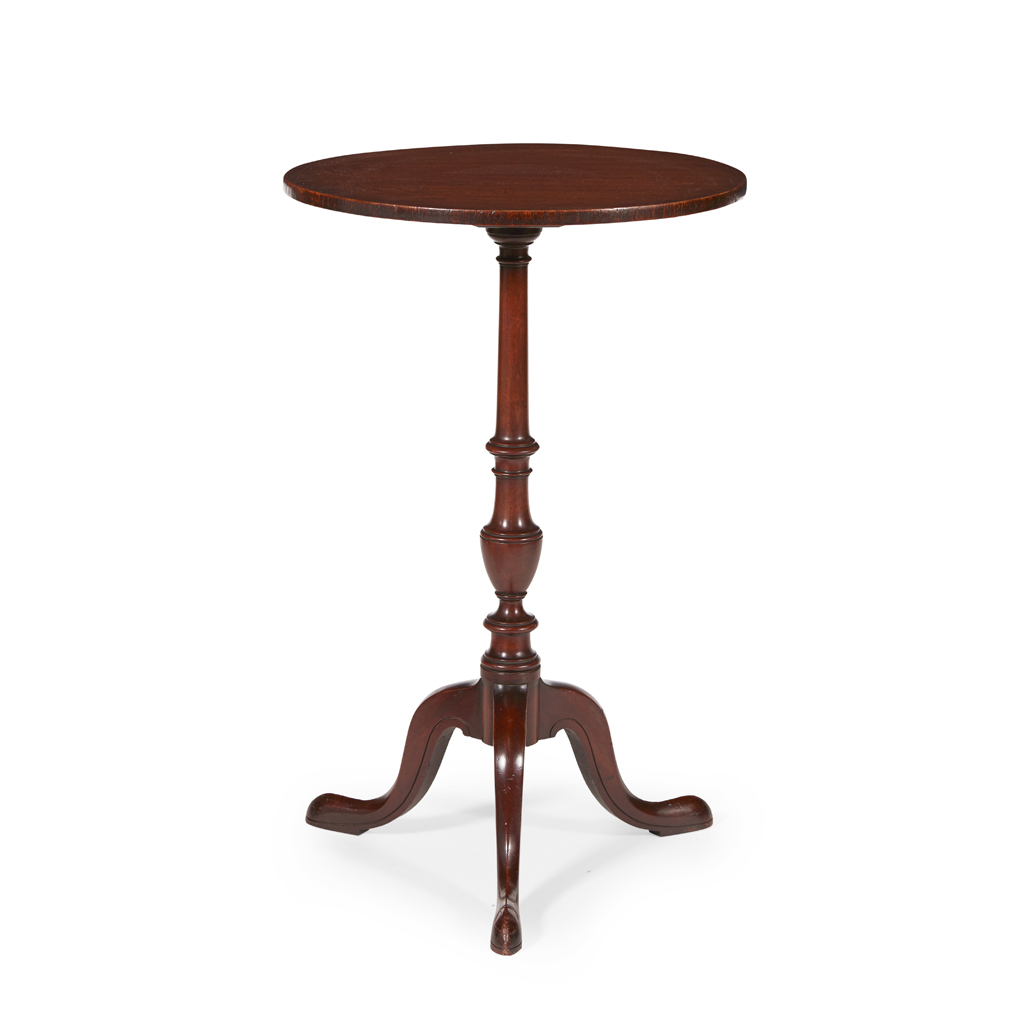 GEORGE III MAHOGANY WINE TABLE