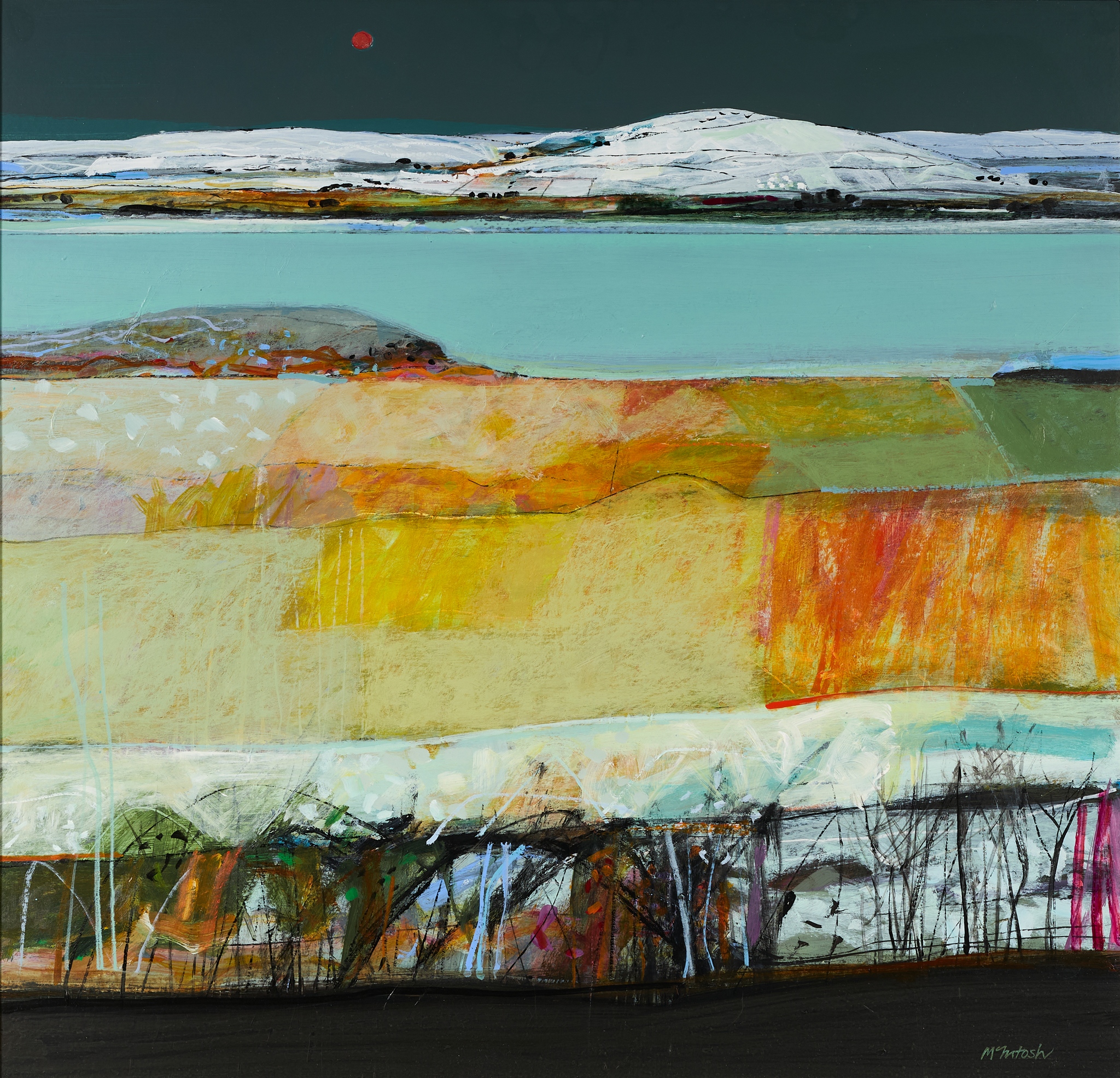 ARCHIBALD DUNBAR MCINTOSH R.S.W., R.G.I. (SCOTTISH B.1936)