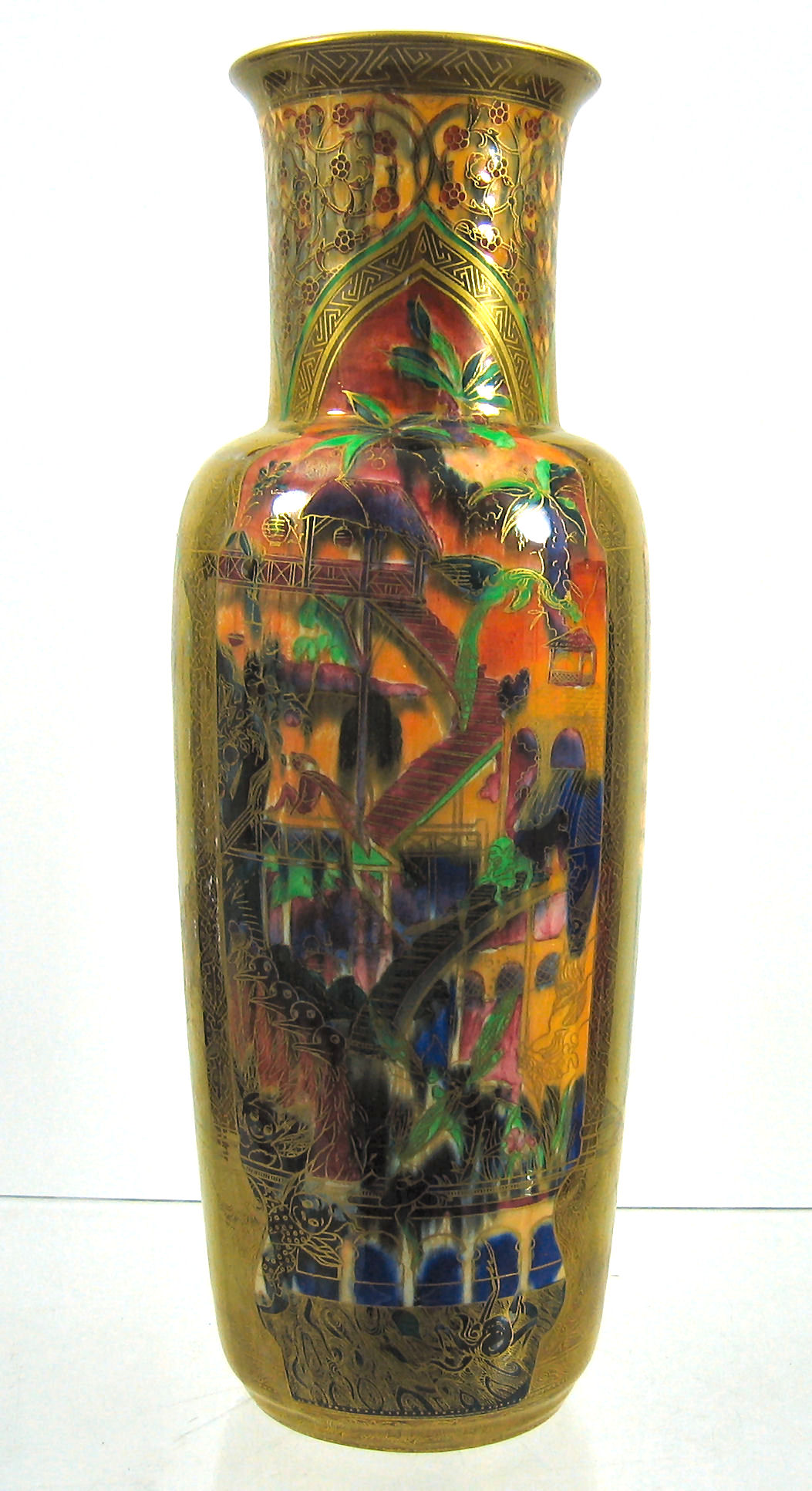 Daisy Makeig-Jones (1881 - 1945) A Wedgwood 'Fairyland lustre' vase,