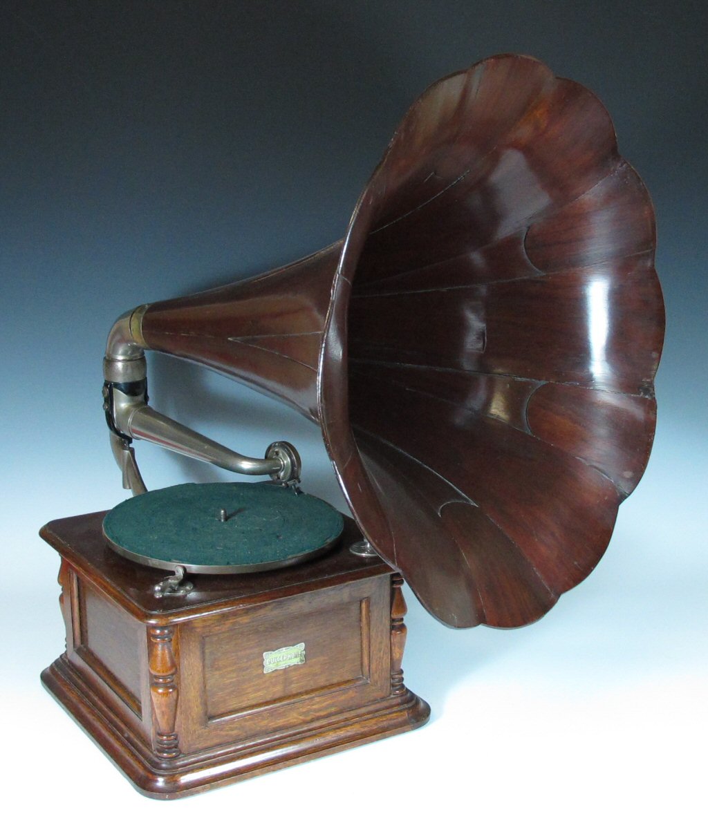 A 'Dulcephone' gramaphone By A. Mills Watson, 102 Nethergate, Dundee