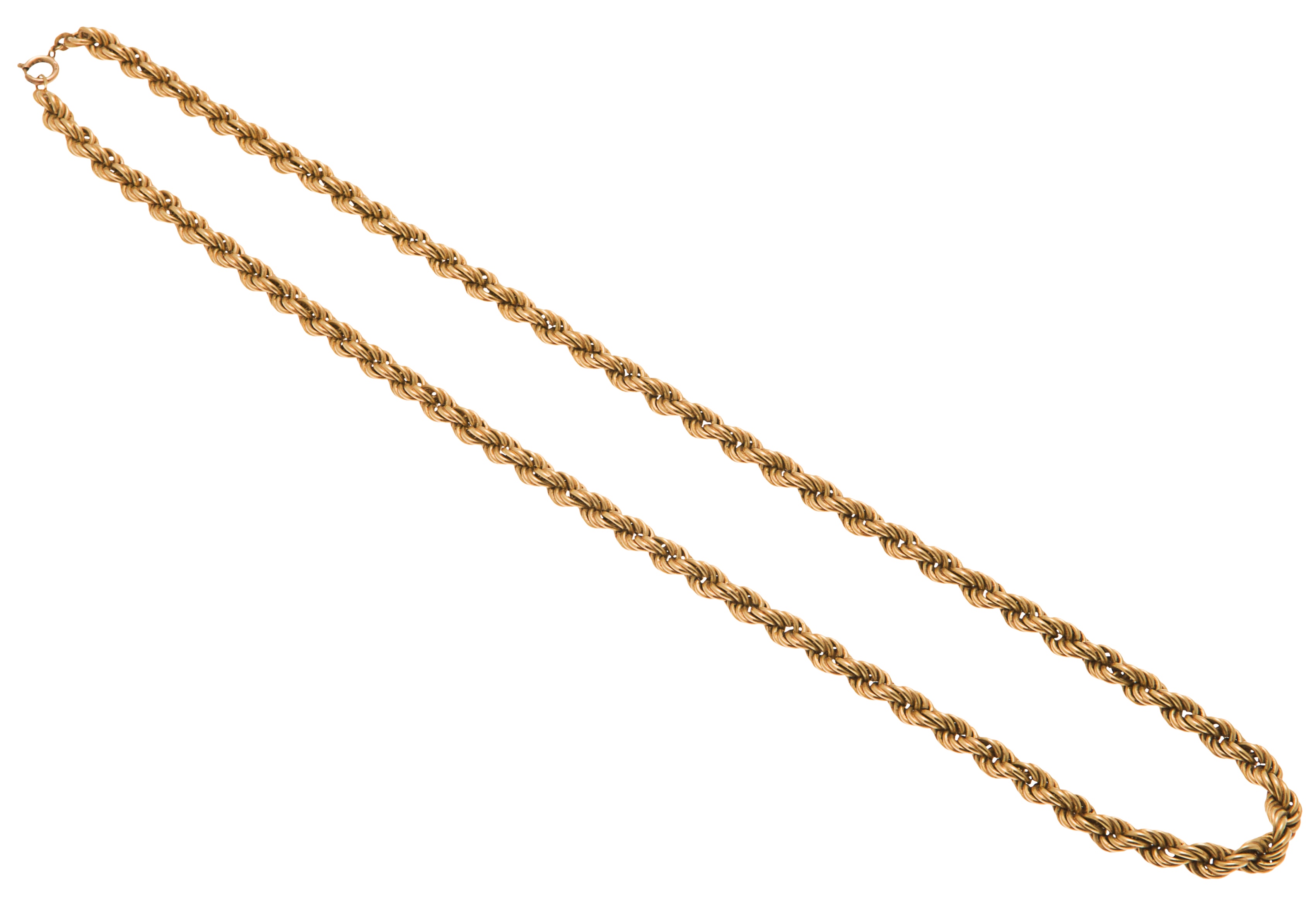 A rope twist chain