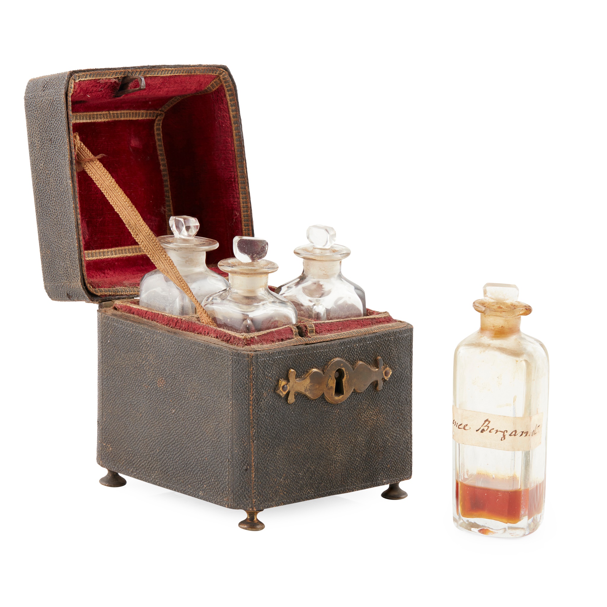 GEORGE II SHAGREEN PERFUME CASE