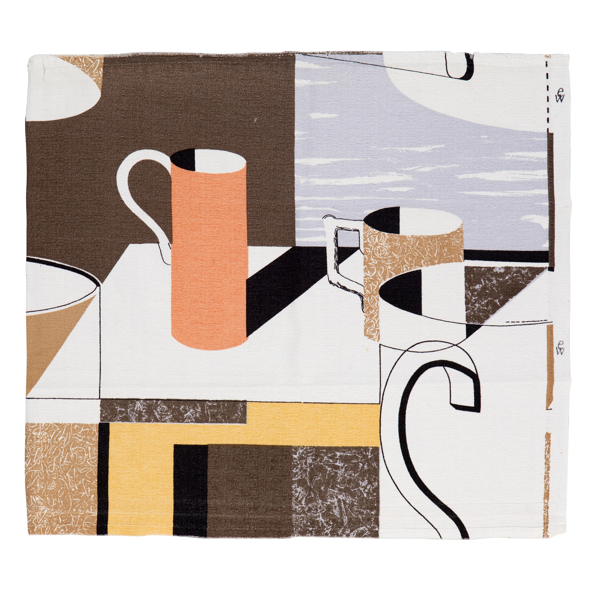 Kenneth Rowntree (British 1915-1997) for Edinburgh Weavers