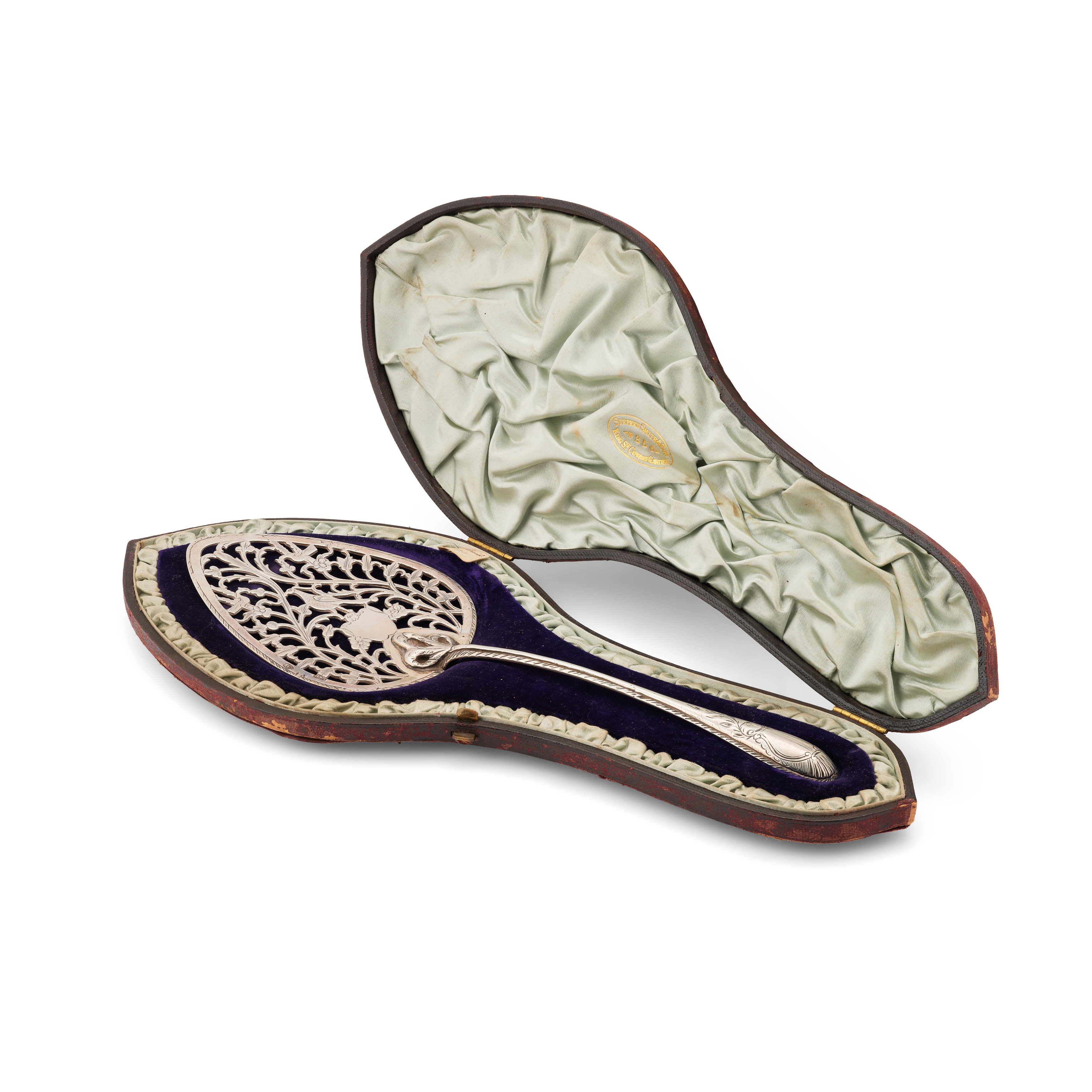 A GEORGE III CAKE SLICE