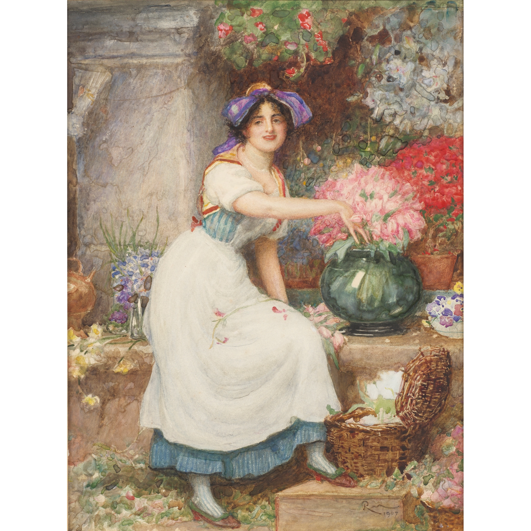 ROBERT WALKER MACBETH R.A., R.I., R.P.E., R.W.S. (SCOTTISH 1848-1910)