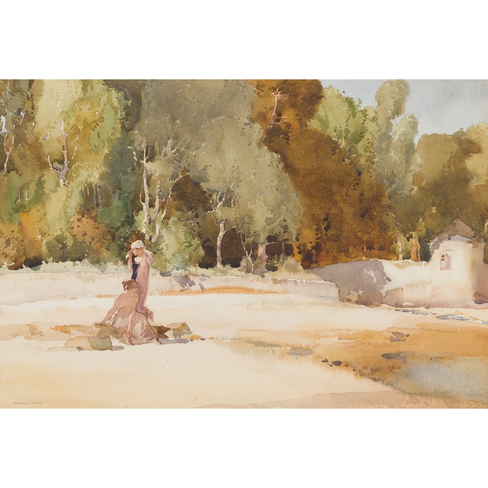 SIR WILLIAM RUSSELL FLINT P.R.A., P.R.W.S., R.S.W., R.O.I., R.E. (SCOTTISH 1880-1969)
