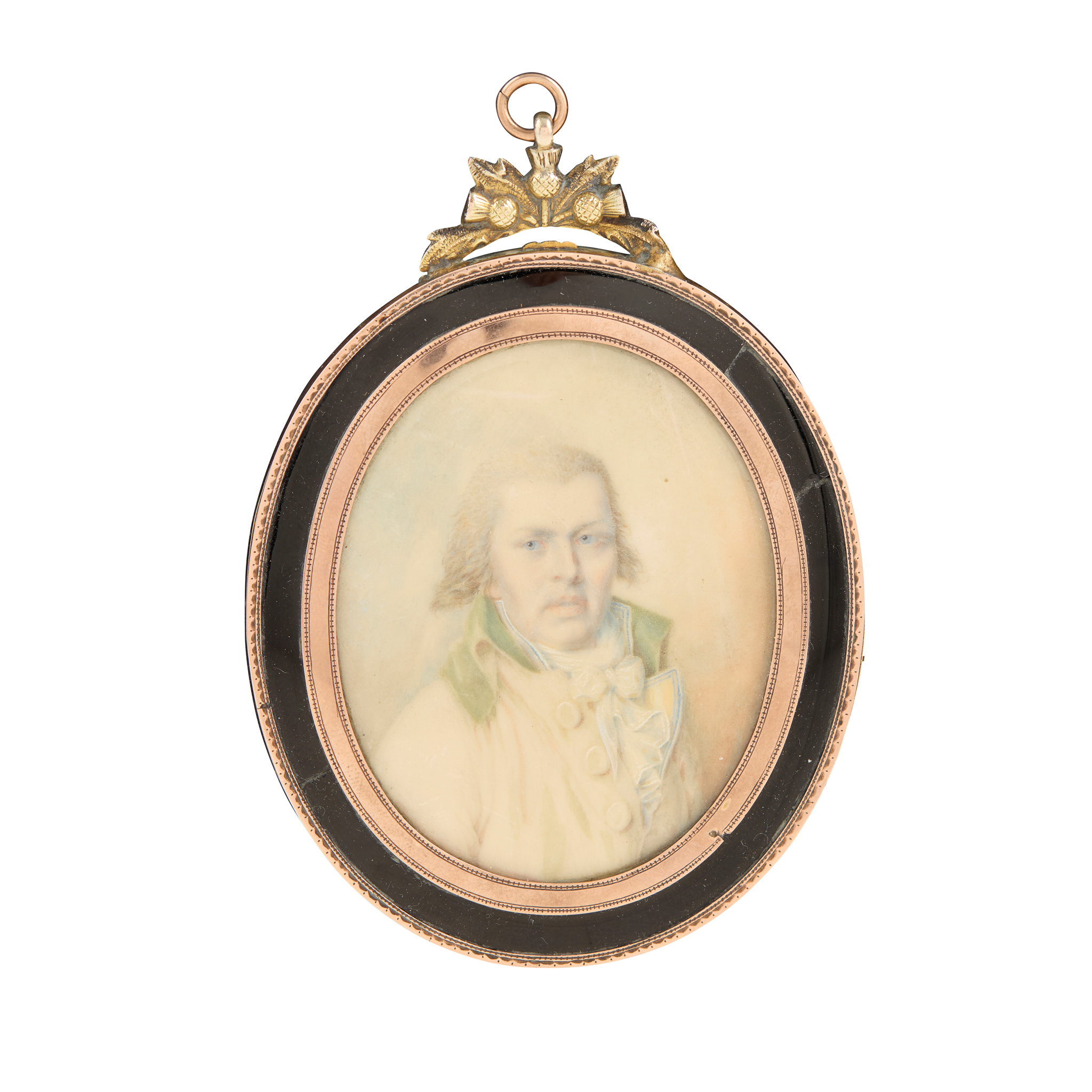 PORTRAIT MINIATURE OF A GENTLEMAN
