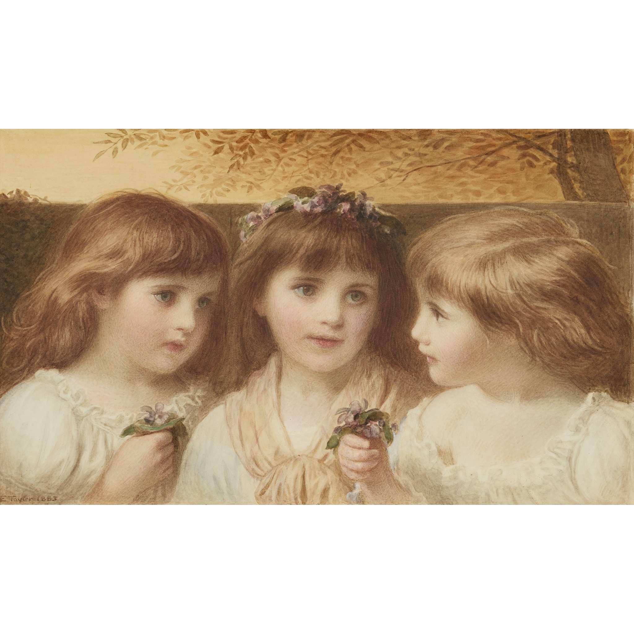 ERNEST E TAYLOR (BRITISH 1863-1907)