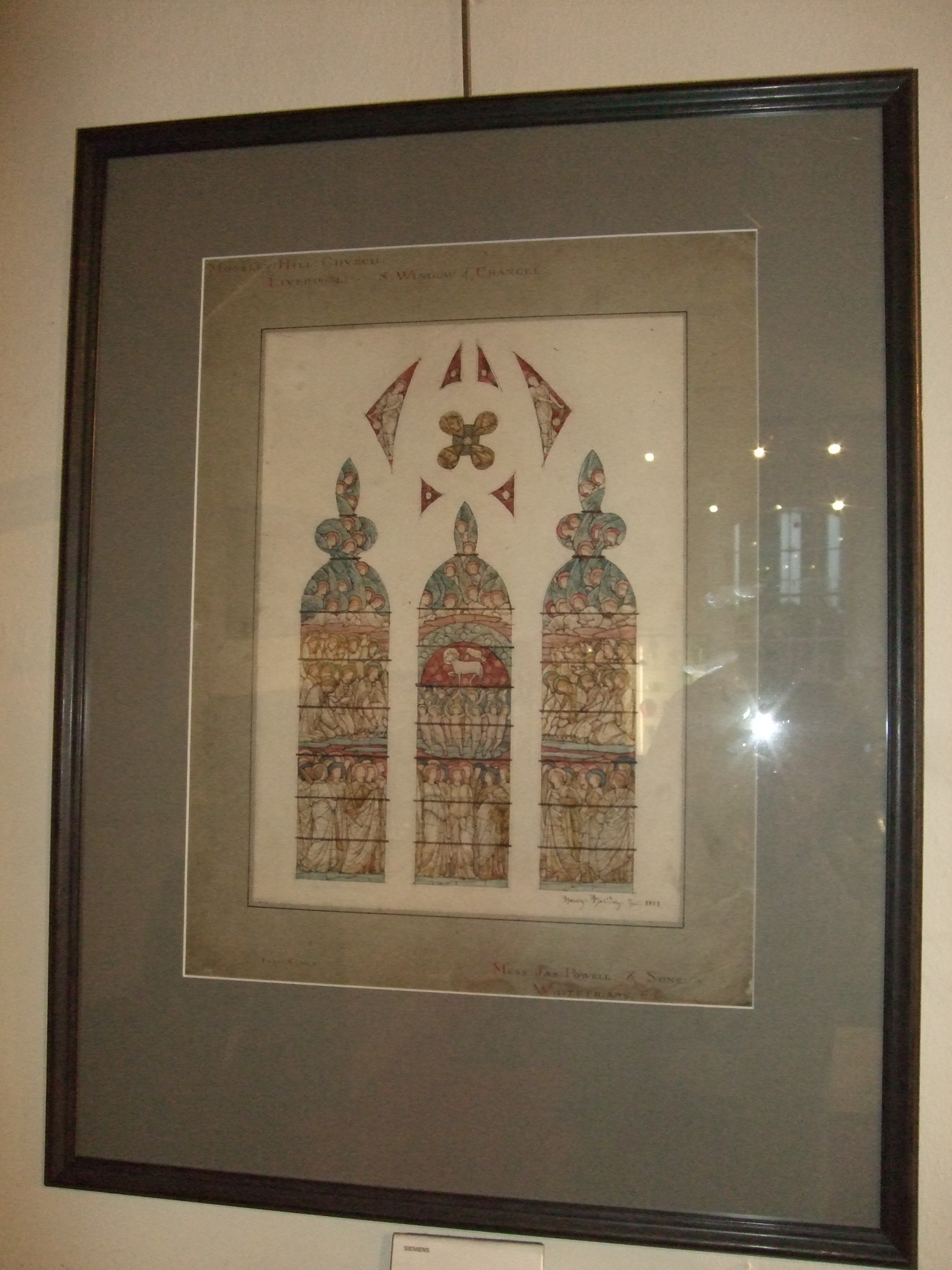 HENRY HOLIDAY FOR JAMES POWELL & SONS