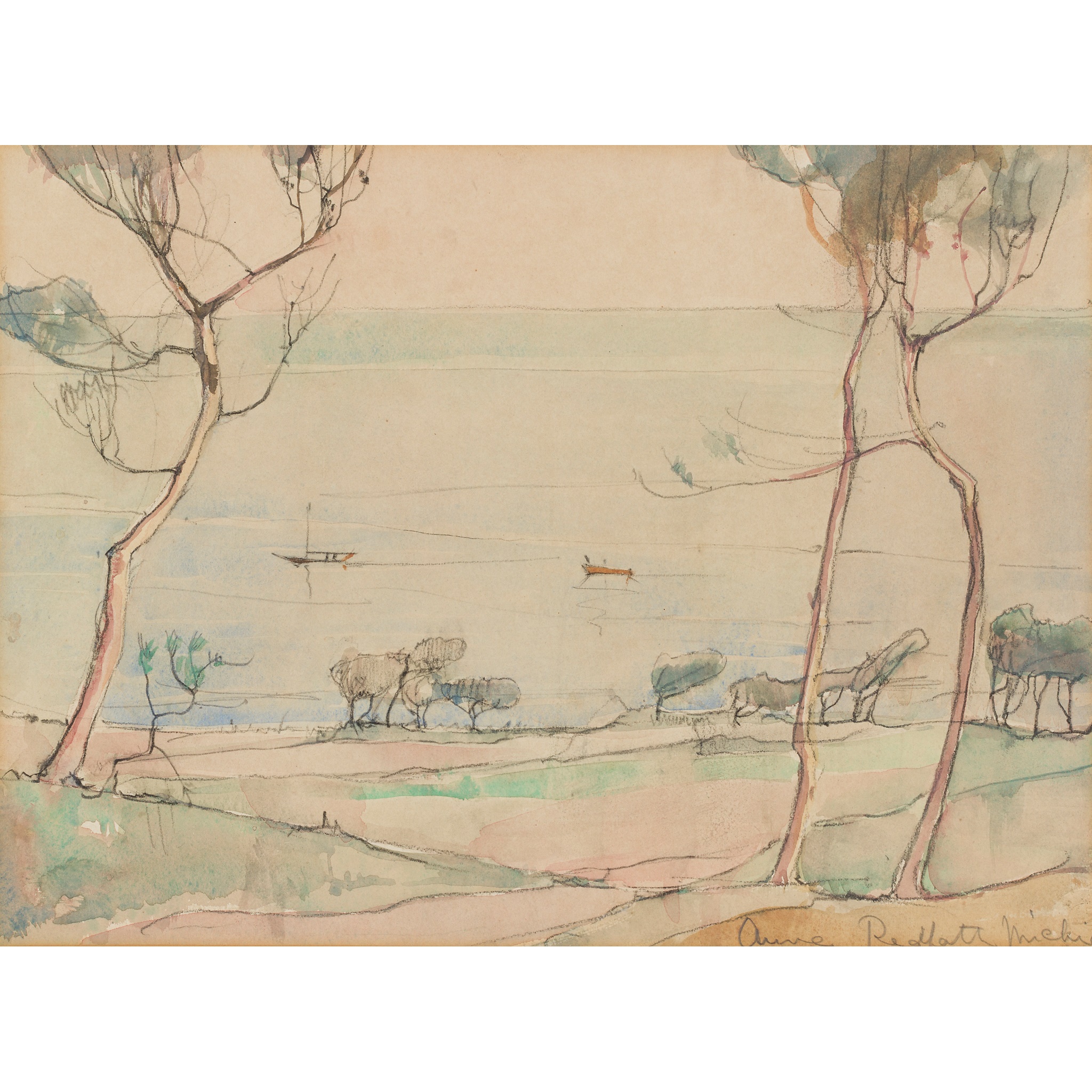 ANNE REDPATH O.B.E., R.S.A., A.R.A., L.L.D., A.R.W.S., R.O.I., R.B.A. (SCOTTISH 1895-1965)