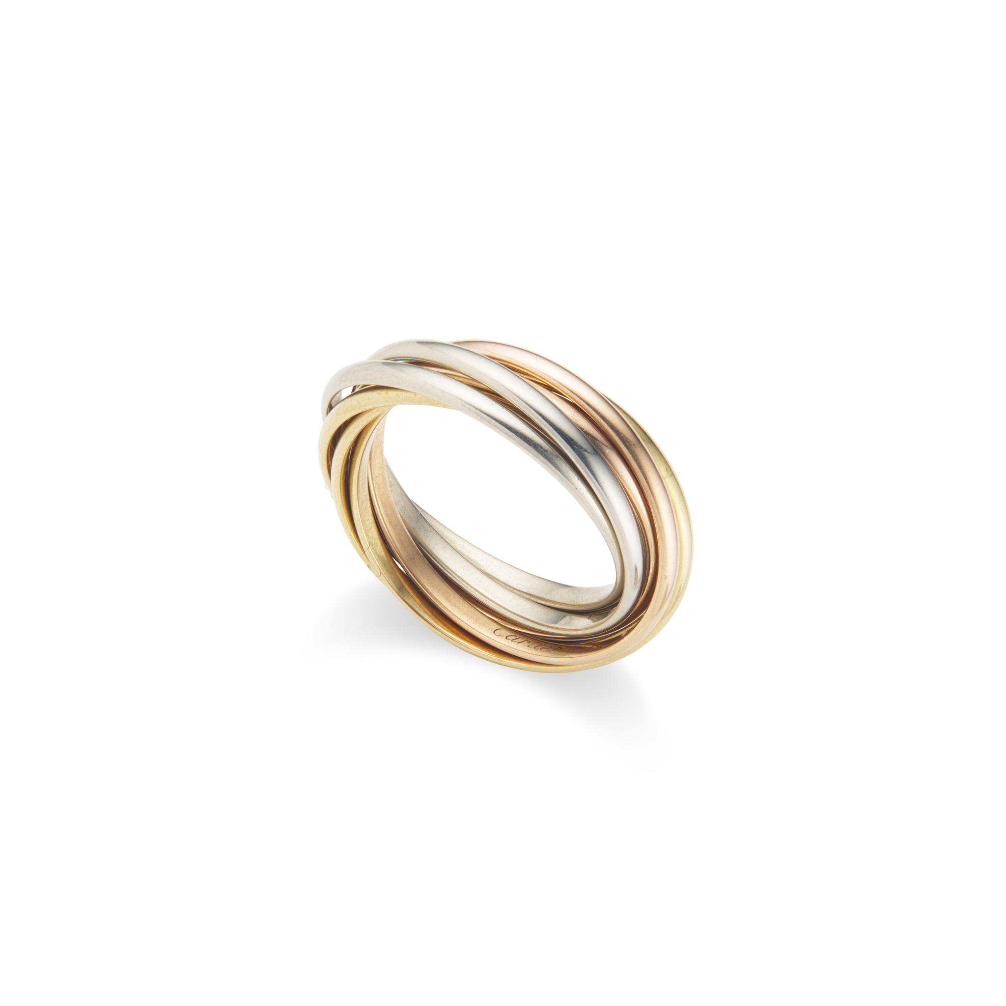 Cartier: A seven-band 'Trinity' ring