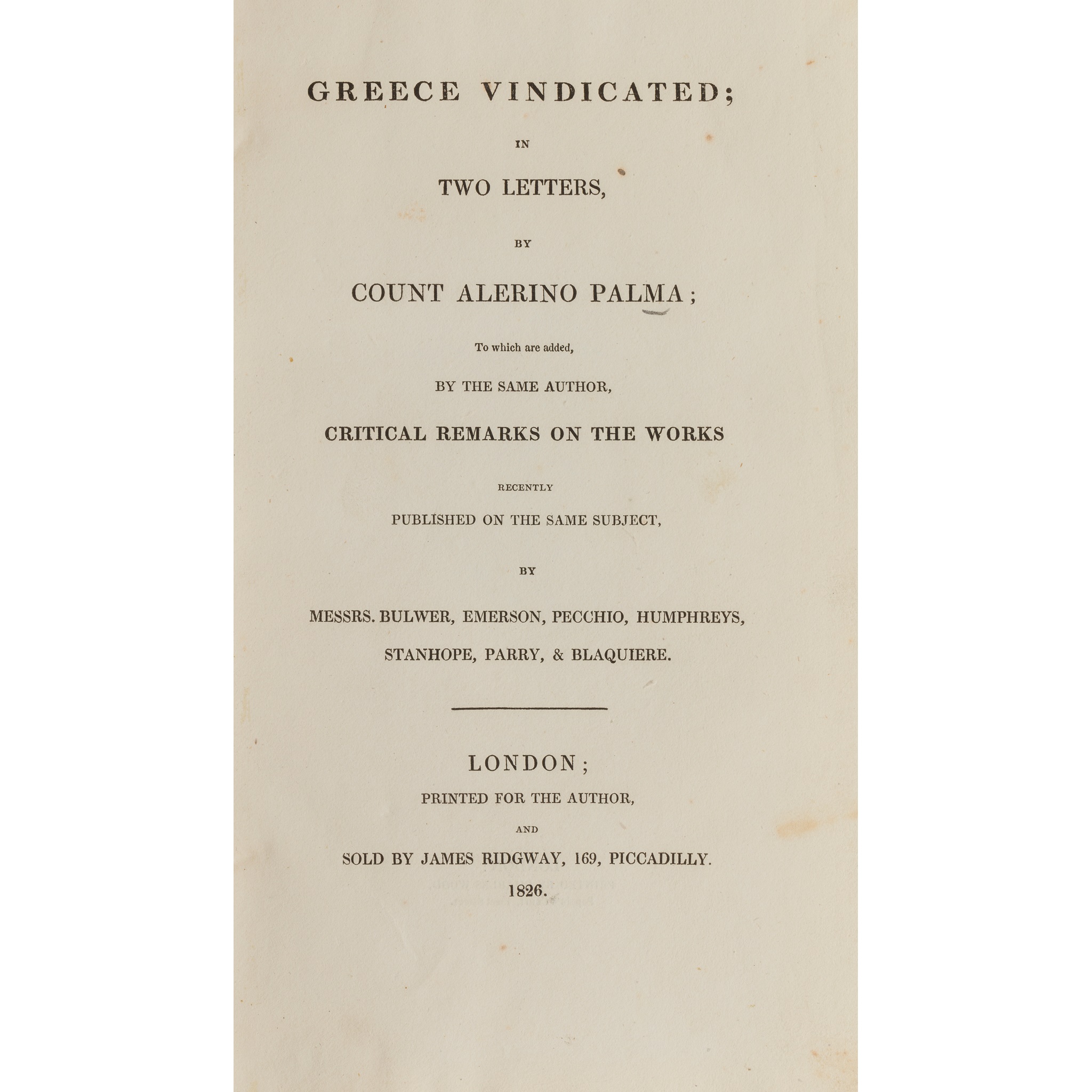 Palma di Cesnola, Alerino, Count