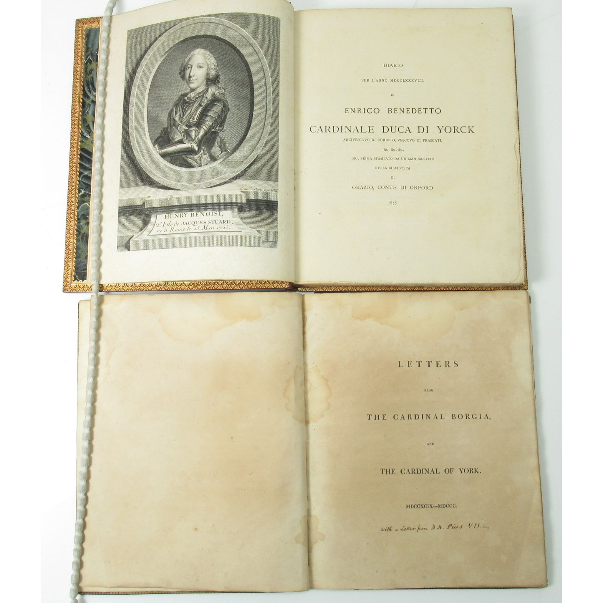 HENRY BENEDICT STUART, CARDINAL DUKE OF YORK