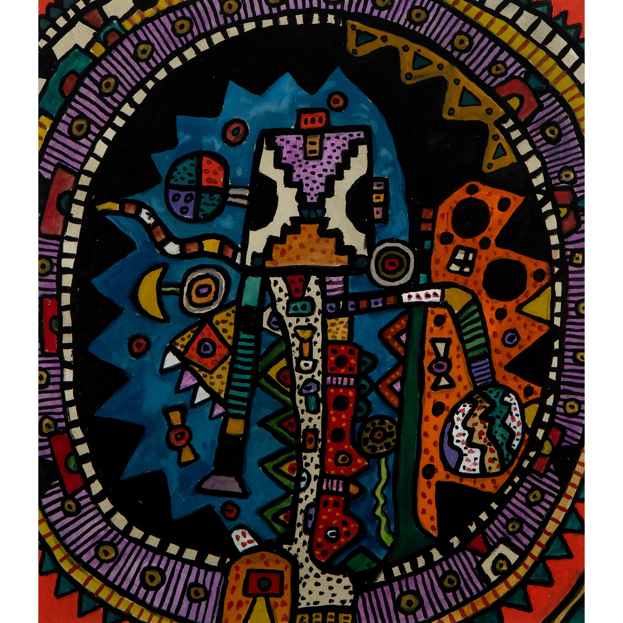Alan Davie C.B.E., R.A., H.R.S.A. (British 1920-2014)