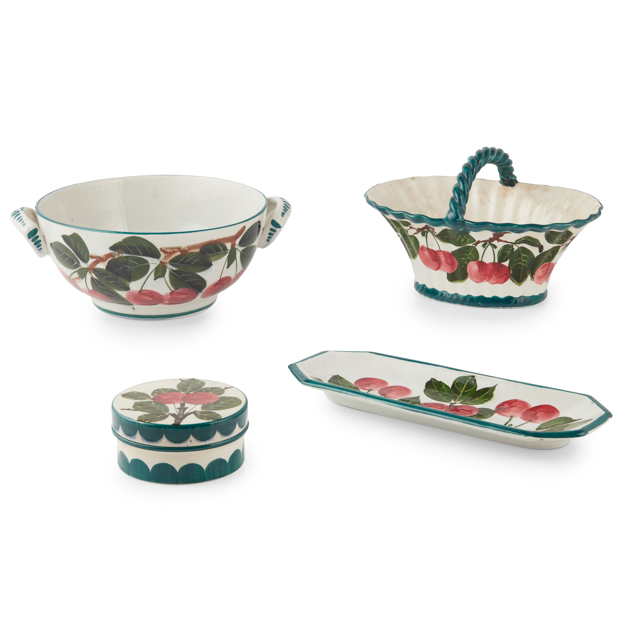 A GROUP OF WEMYSS WARES