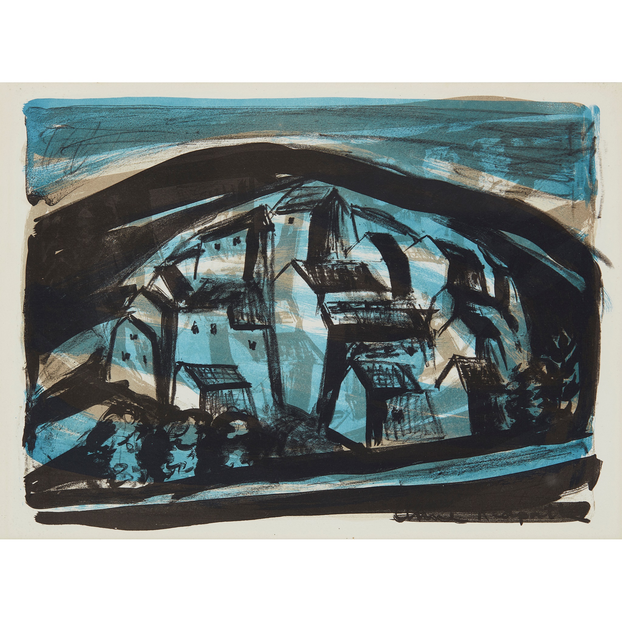 Anne Redpath O.B.E., R.S.A., A.R.A., L.L.D., A.R.W.S., R.O.I., R.B.A (Scottish 1895-1965)