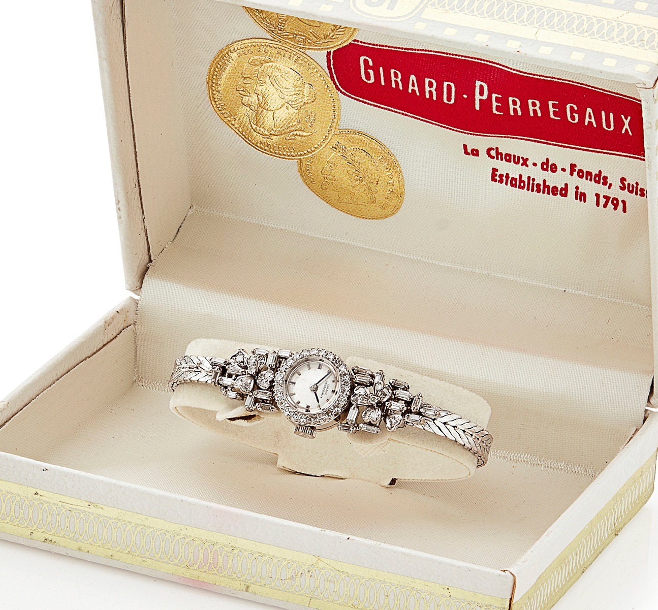 GIRARD PERREGAUX - A diamond set cocktail watch