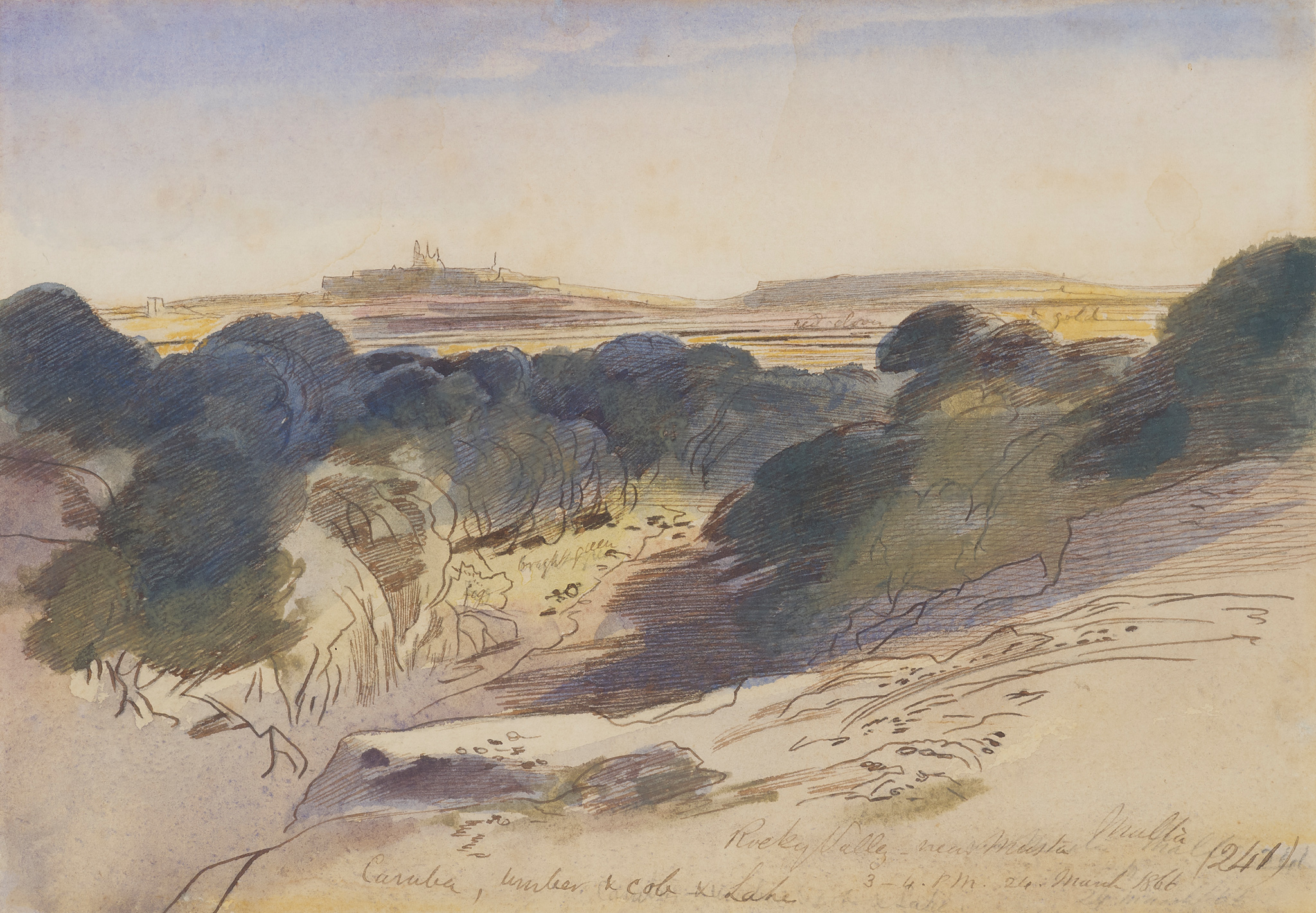 EDWARD LEAR (BRITISH 1812-1888)