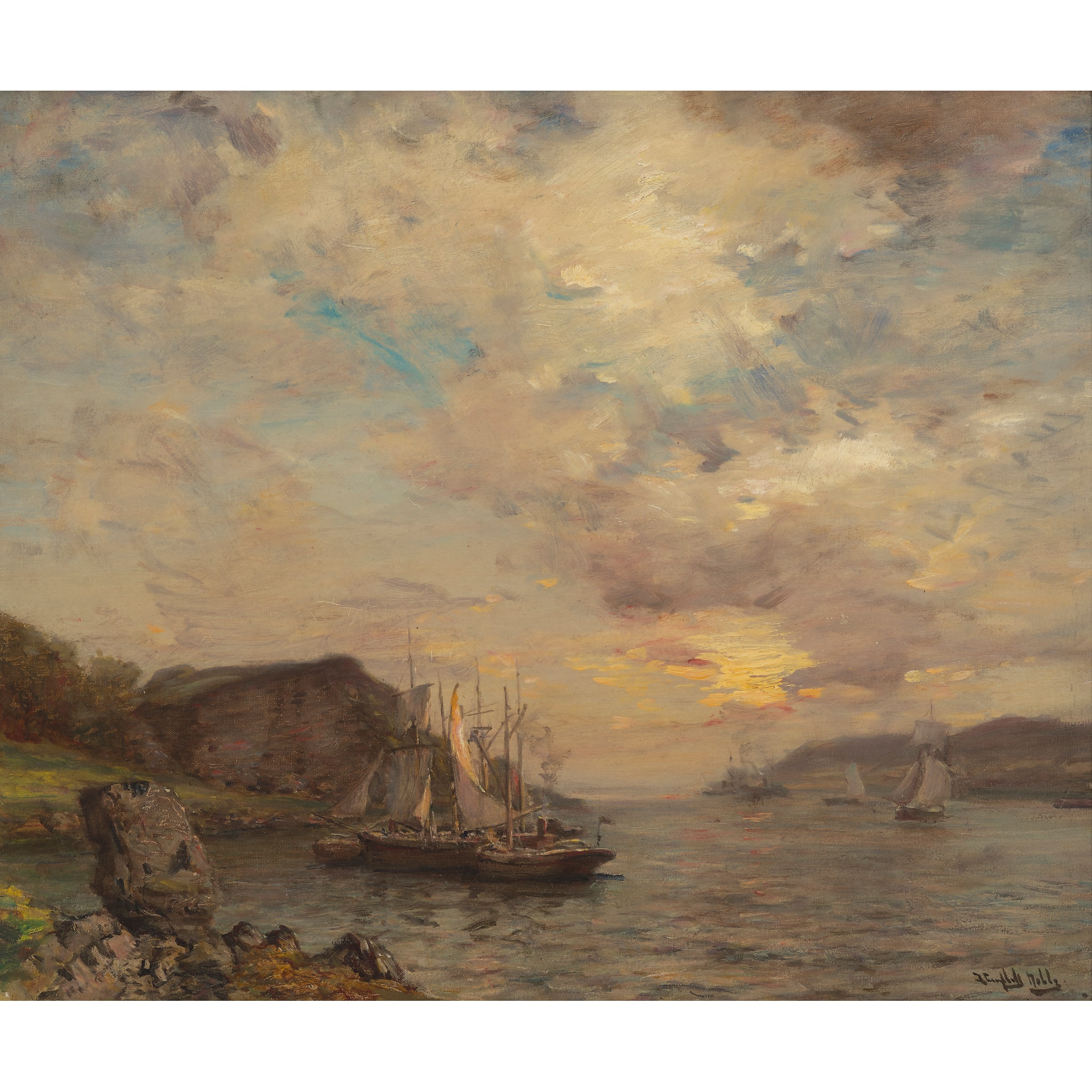 JAMES CAMPBELL NOBLE R.S.A. (SCOTTISH 1846-1913)