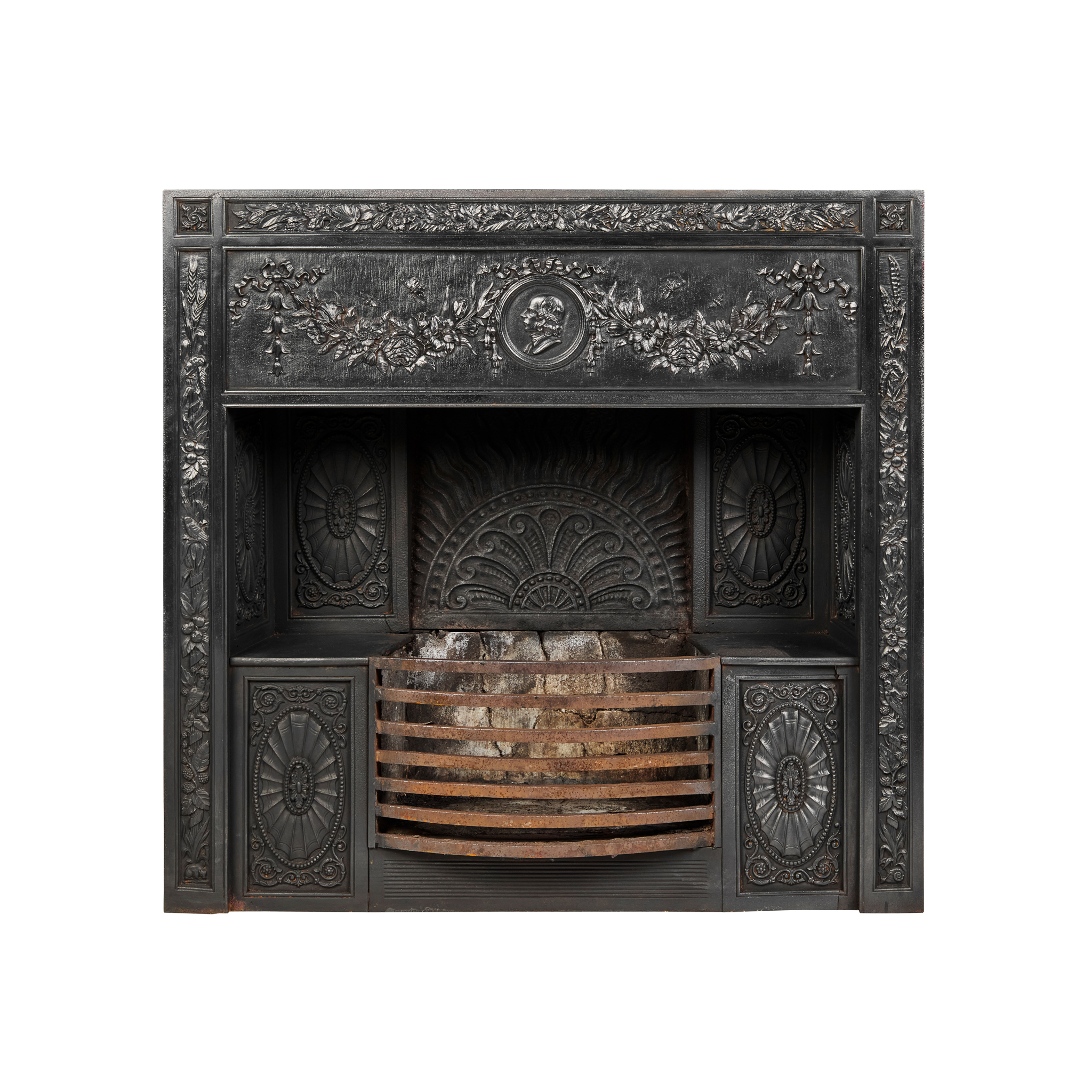 REGENCY CAST IRON REGISTER GRATE