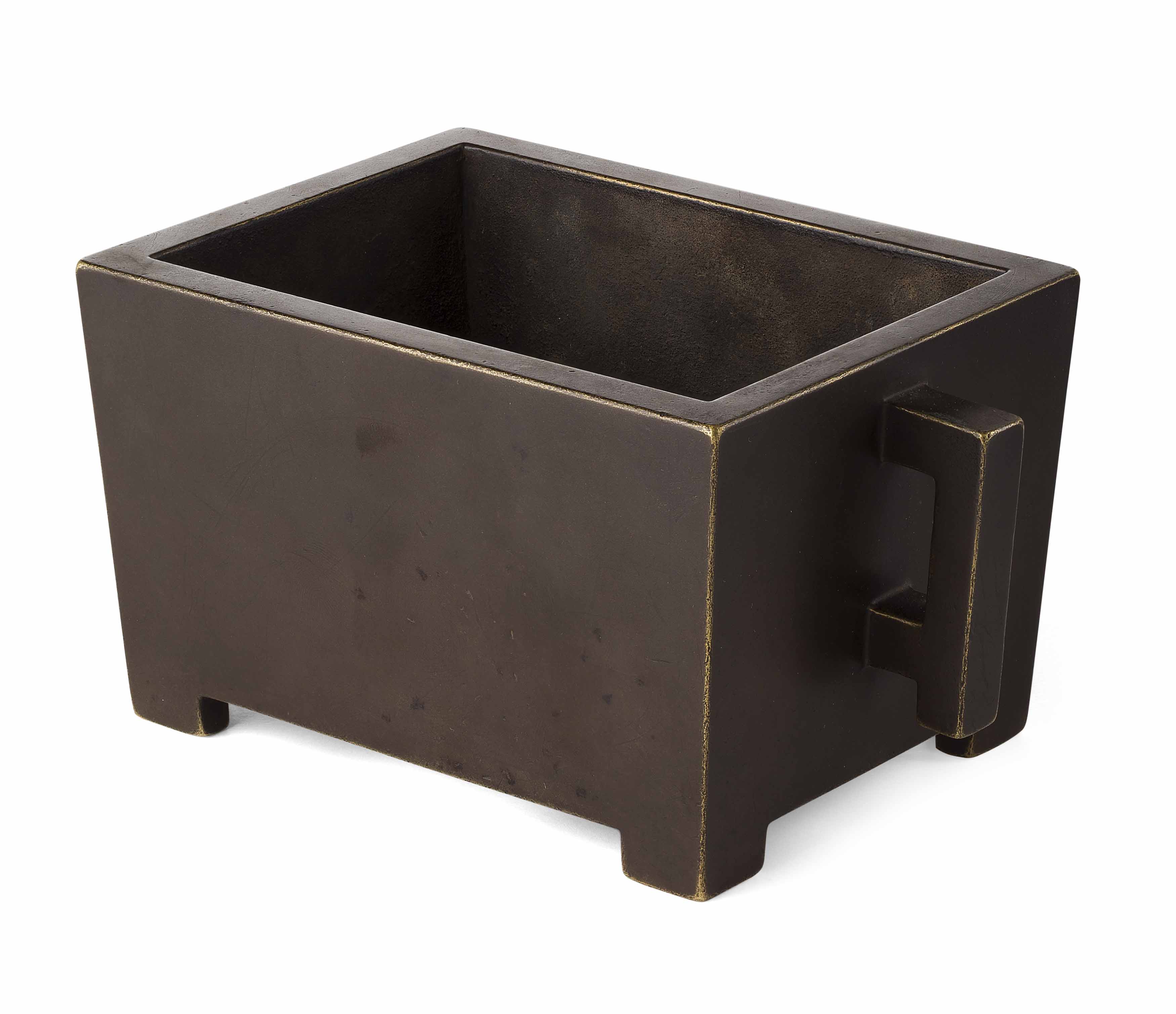 BRONZE RECTANGULAR CENSER