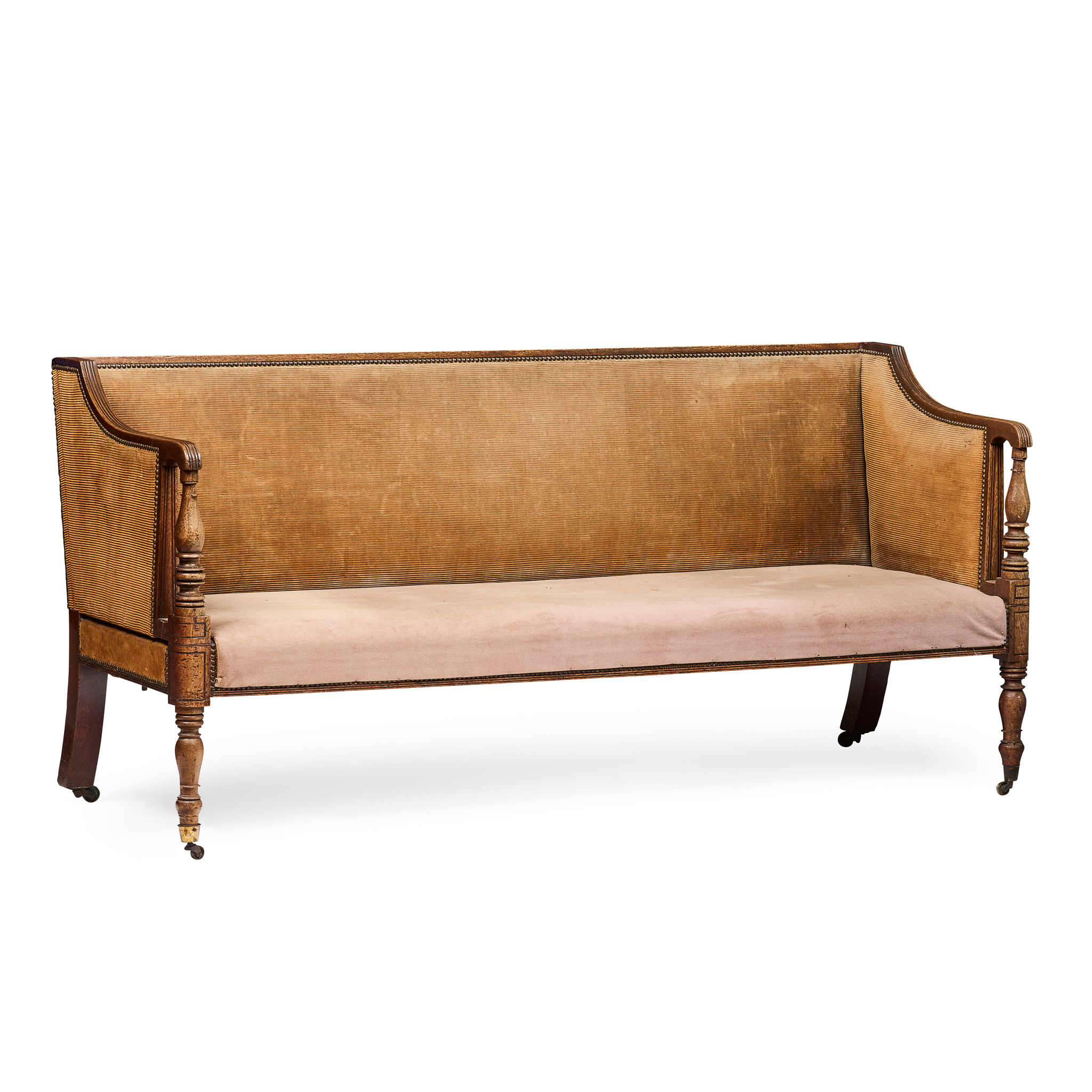 REGENCY MAHOGANY SOFA