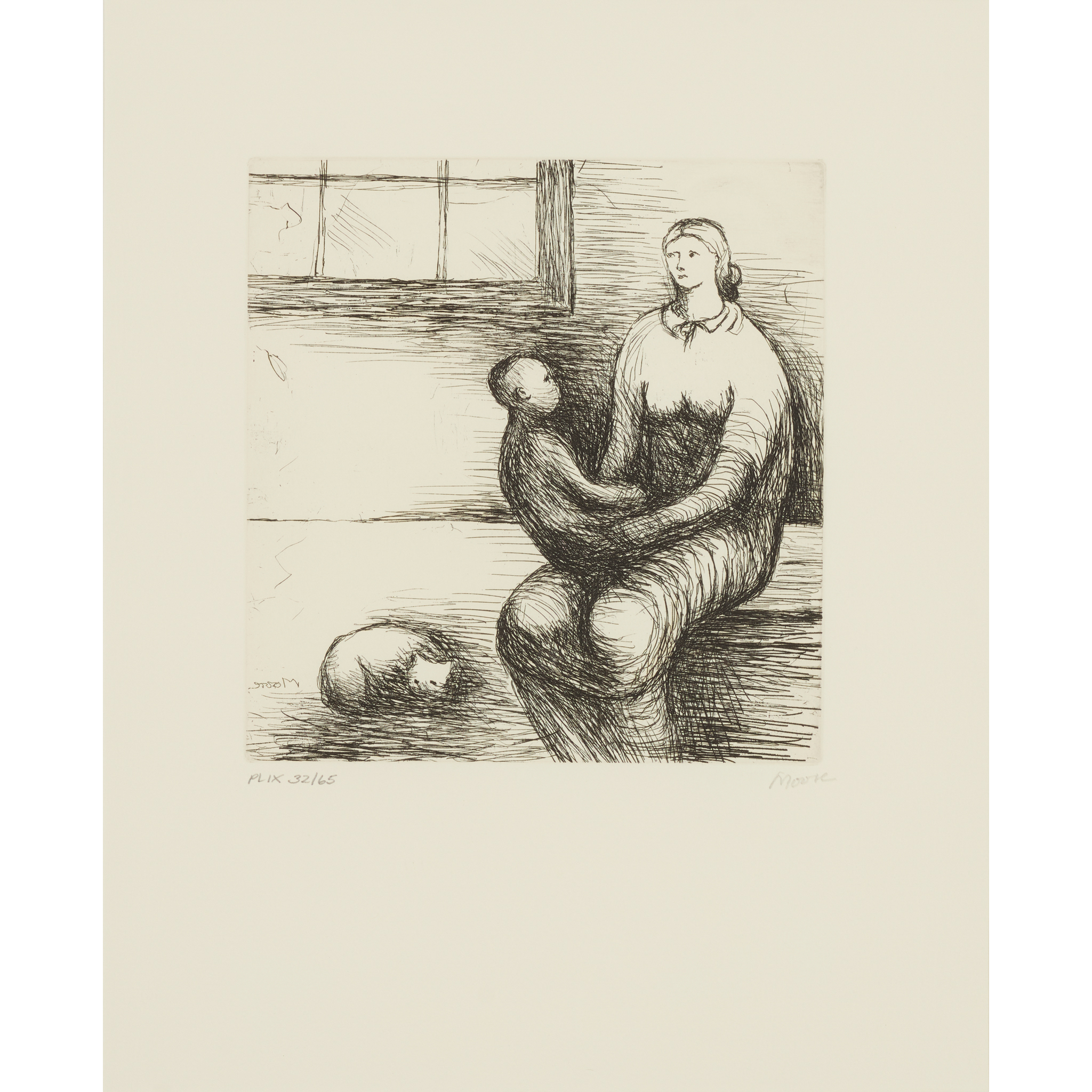 HENRY MOORE O.M., C.H. (BRITISH 1898-1986)