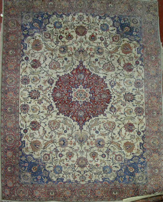 A Tabriz hunting carpet,
