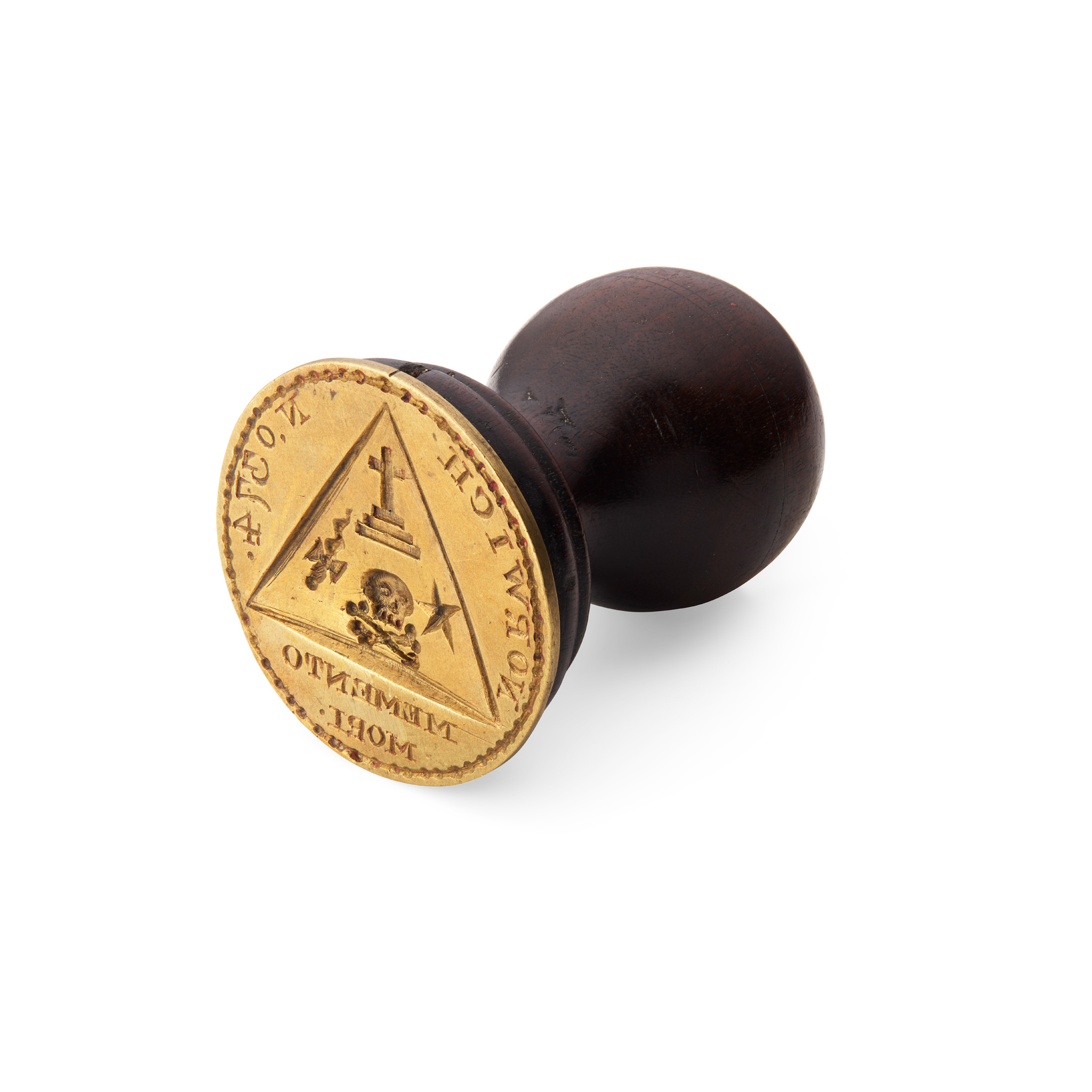 LODGE 374, A NORWICH MASONIC LODGE DESK SEAL