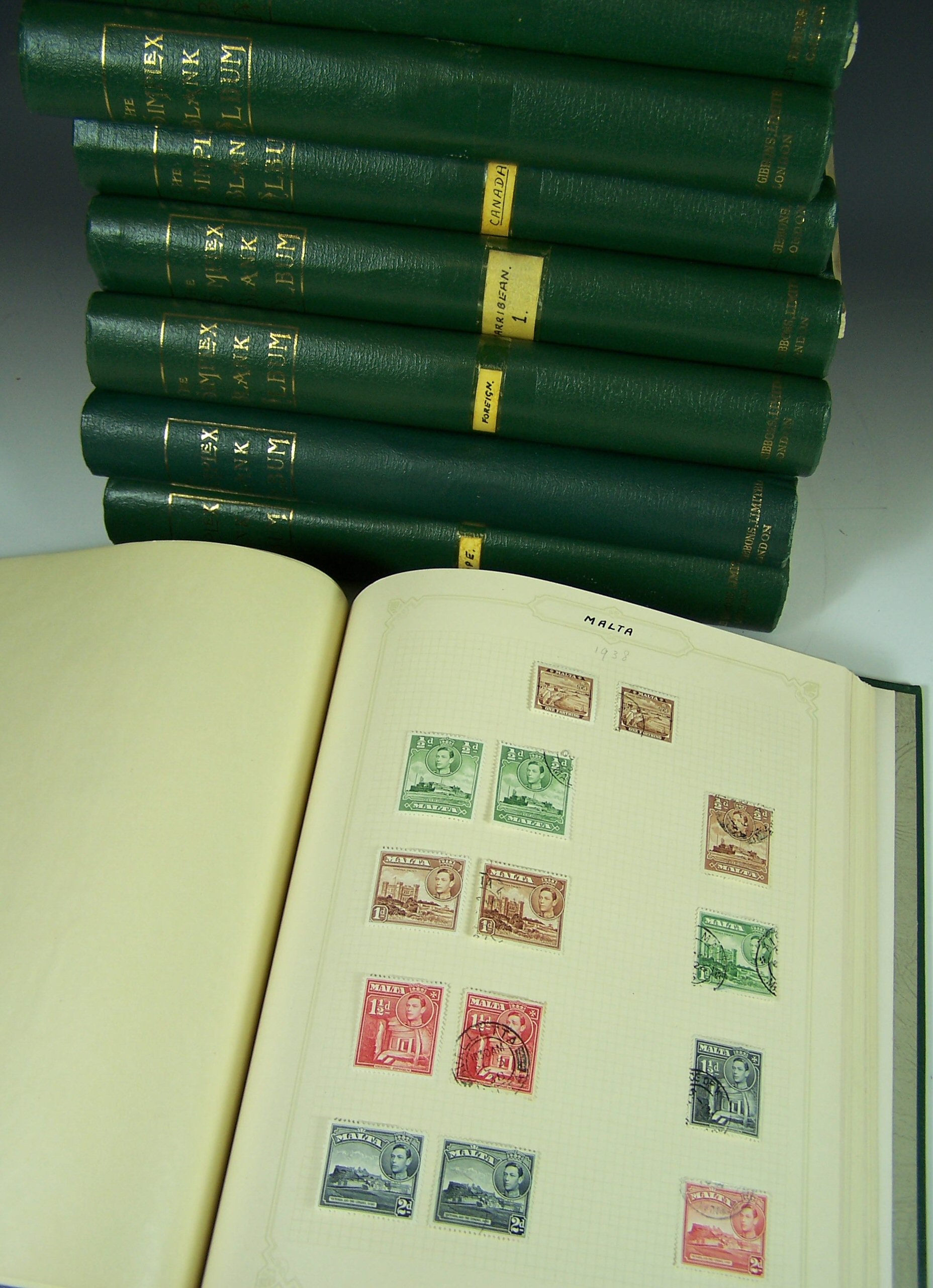 A group of Simplex albums,