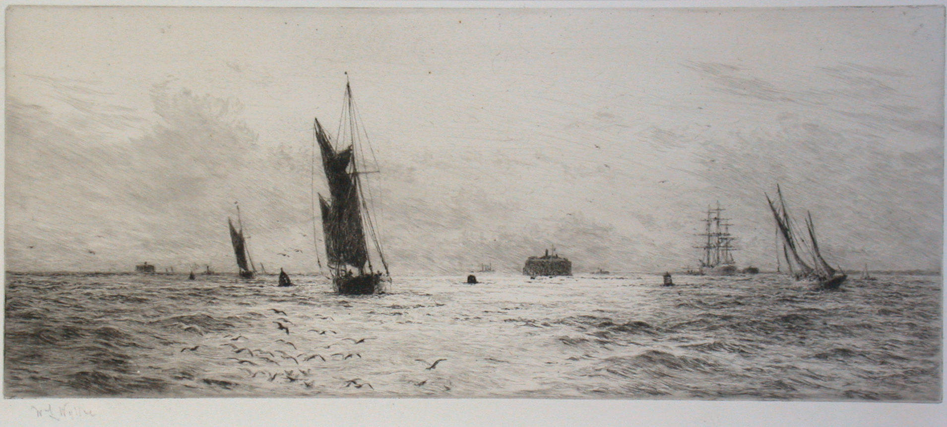 WILLIAM LIONEL WYLLIE R.A. (1851-1931) BRITISH