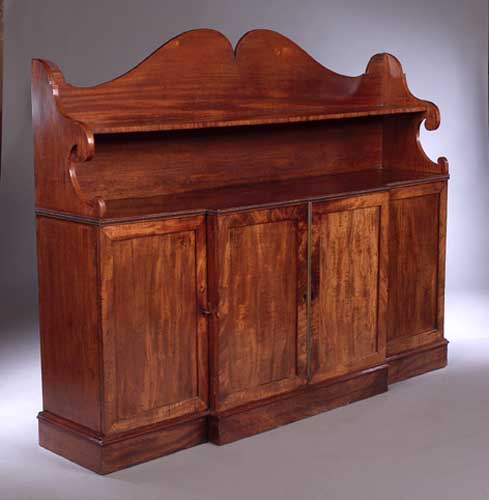 A large Regency mahogany chiffonier,