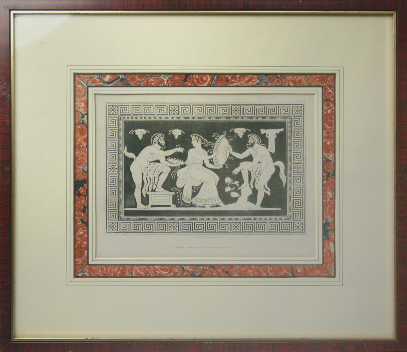 SET OF FOUR HENRY MOSES ENGRAVED PRINTS