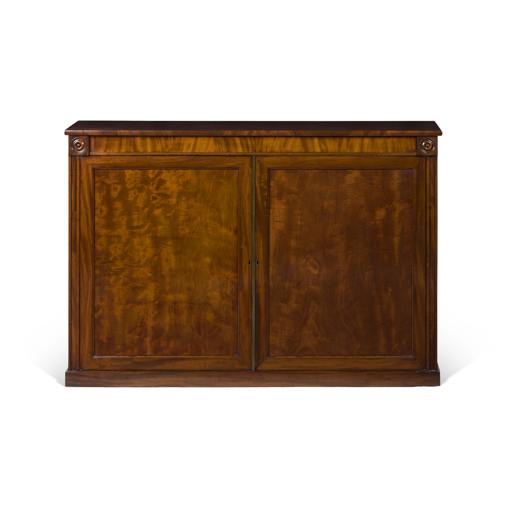 REGENCY MAHOGANY SIDE CABINET