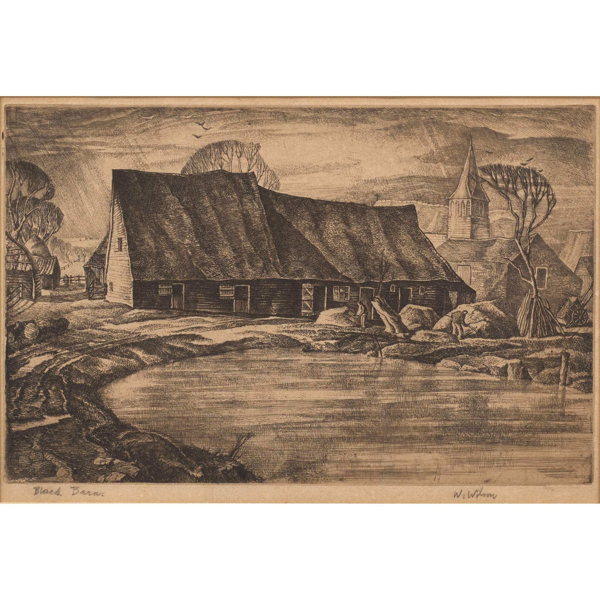 WILLIAM WILSON O.B.E., R.S.A., R.S.W. (SCOTTISH 1905-1972)