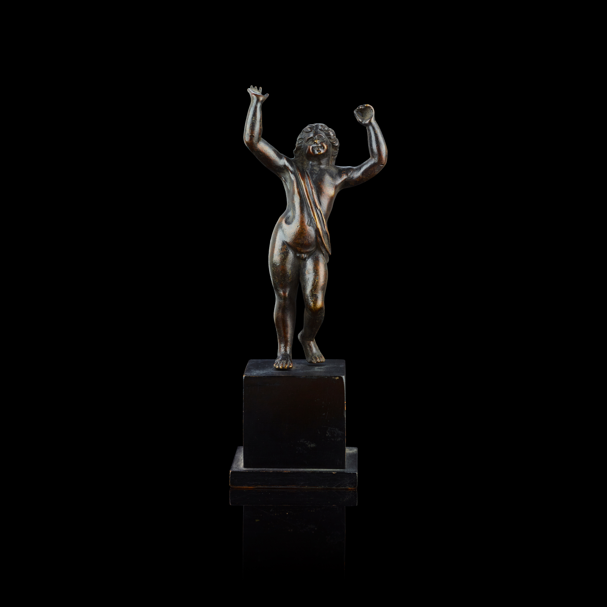 A NORTH ITALIAN/ PADUAN BRONZE FIGURE OF A BOY