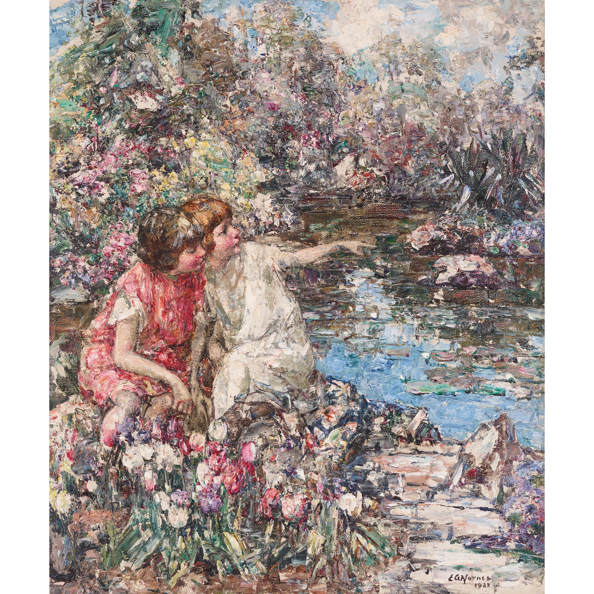 EDWARD ATKINSON HORNEL (SCOTTISH 1864-1933)