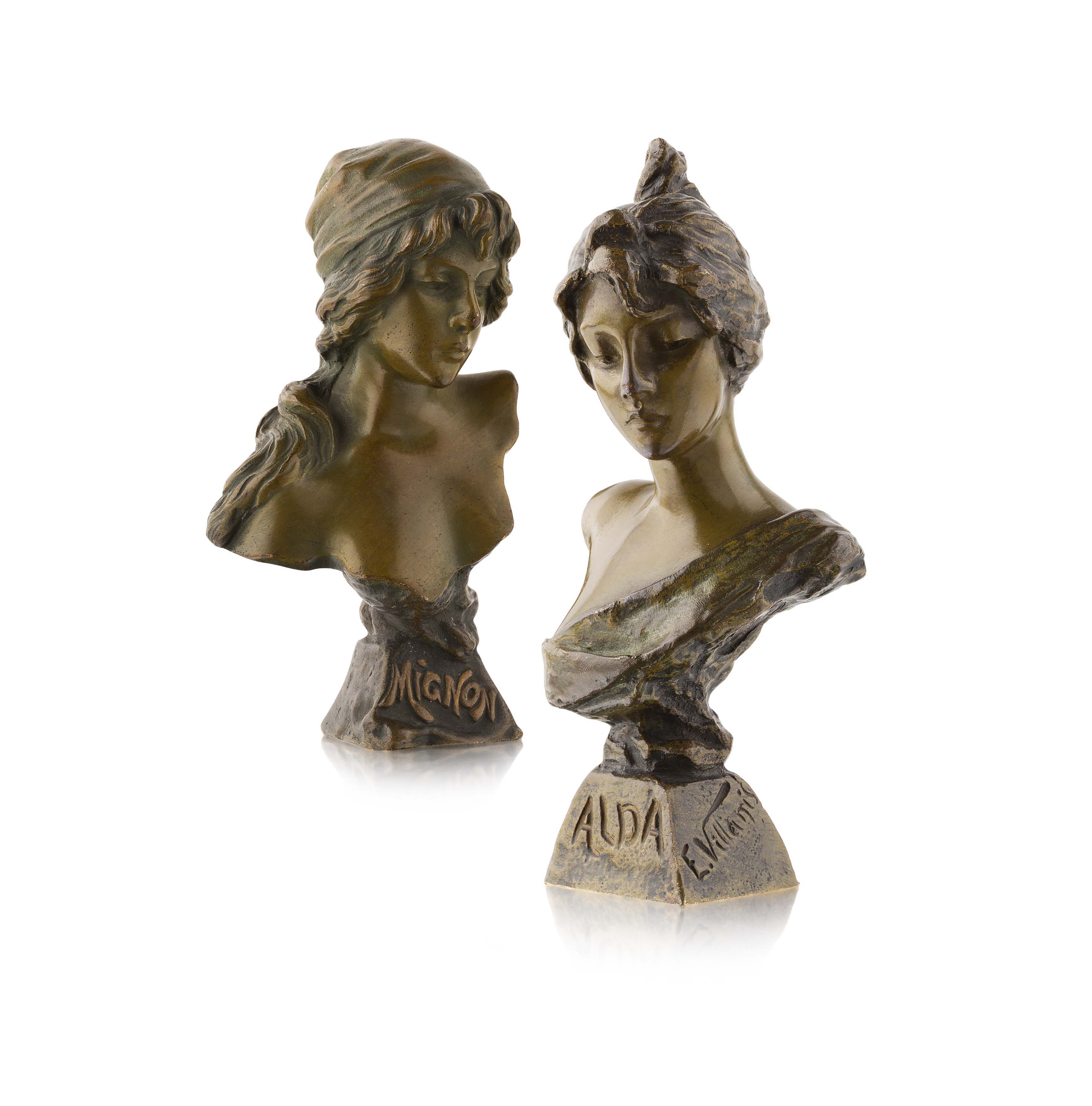 Past auction: EMMANUEL VILLANIS (1858-1914) ALDA AND MIGNON