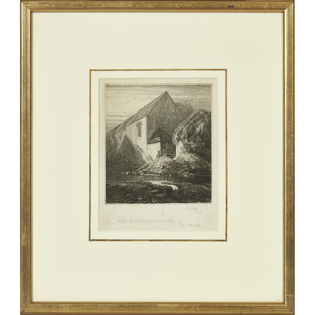 FREDERICK LANDSEER MAUR GRIGGS R.A., R.E. (BRITISH 1876-1938)