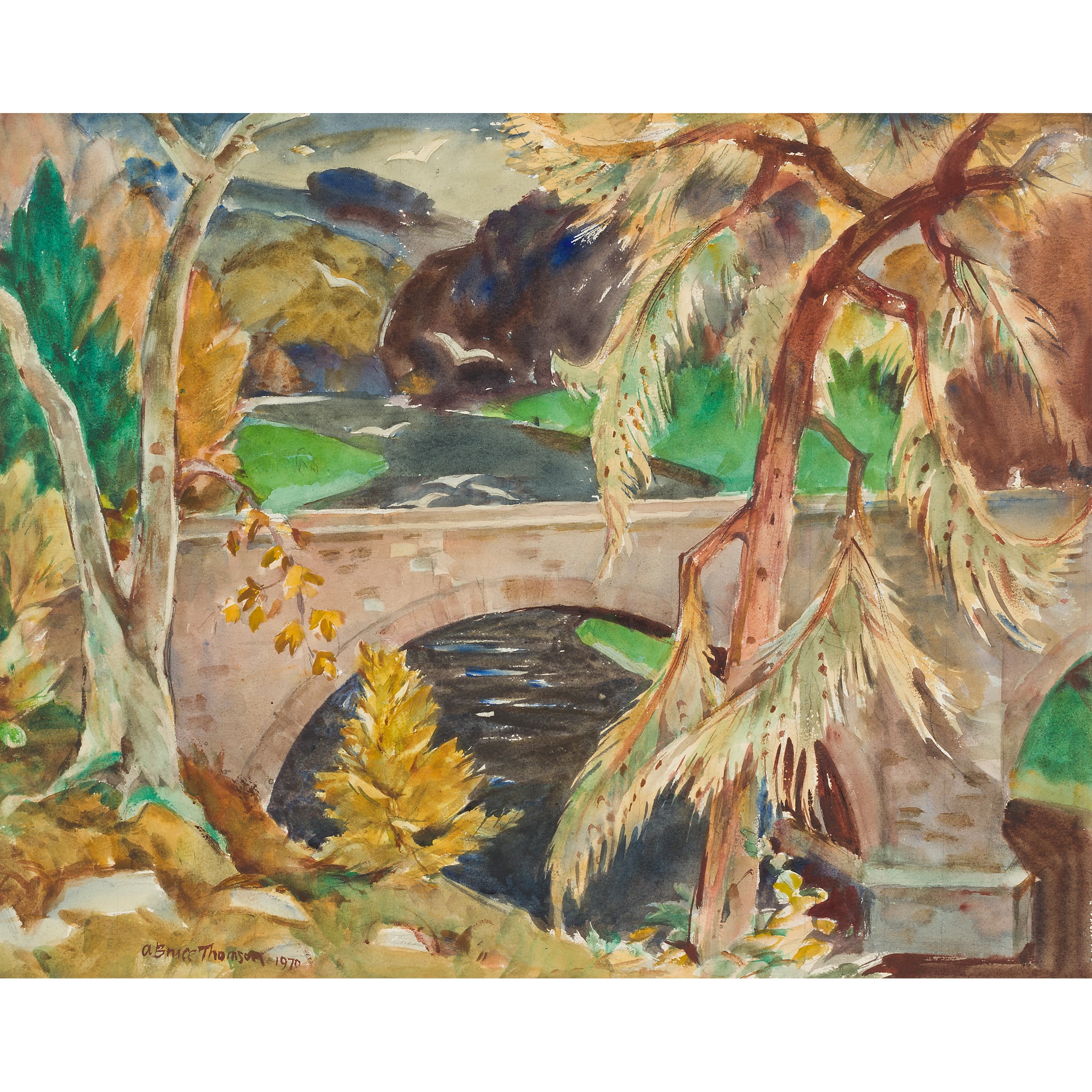 ADAM BRUCE THOMSON O.B.E., R.S.A., P.P.R.S.W., H.R.S.W. (SCOTTISH 1885-1976)